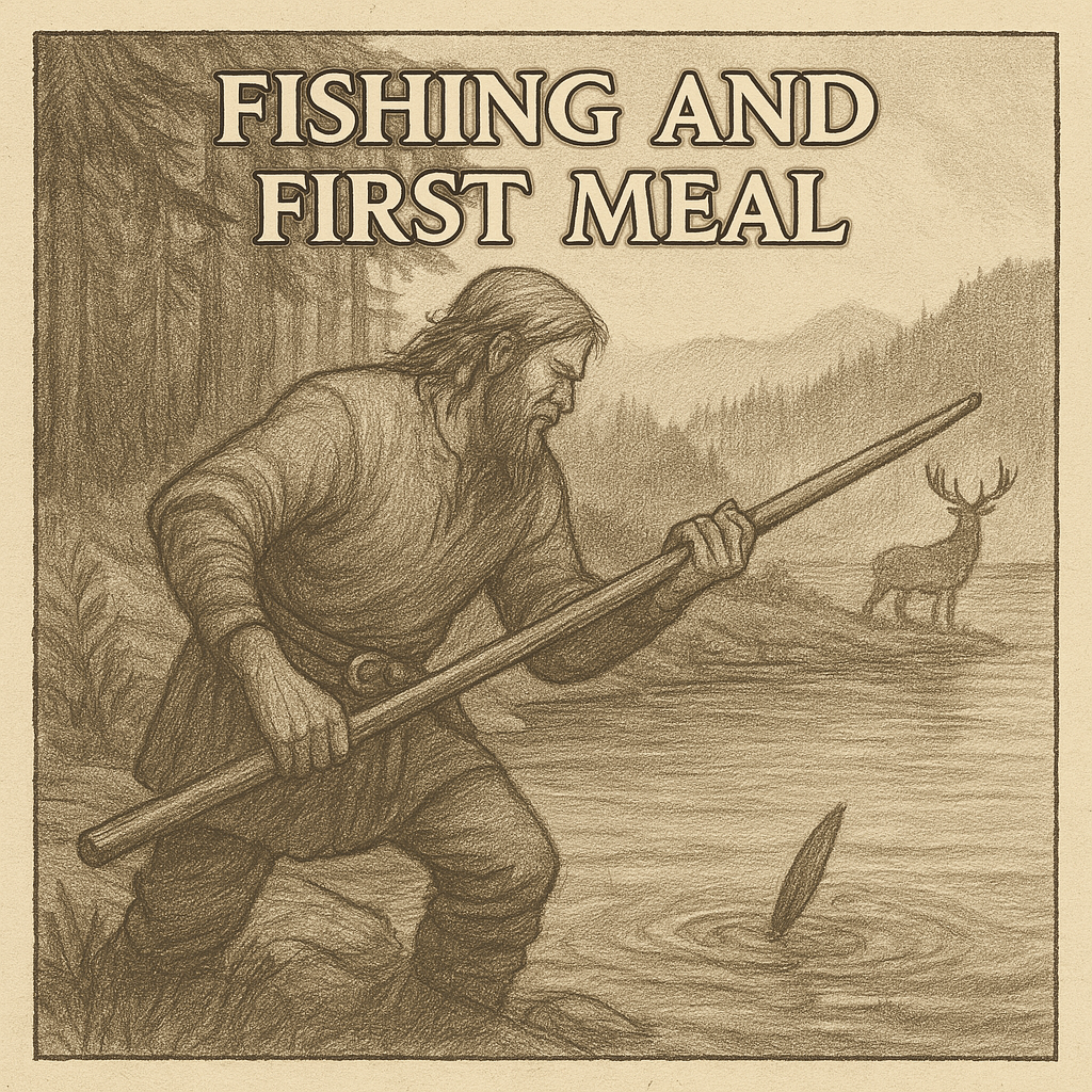 Tales From The Forge: Fishing and First Meal