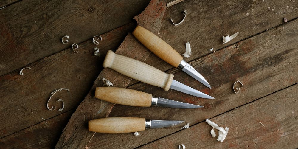 How to sharpen a carving knife and hook knife