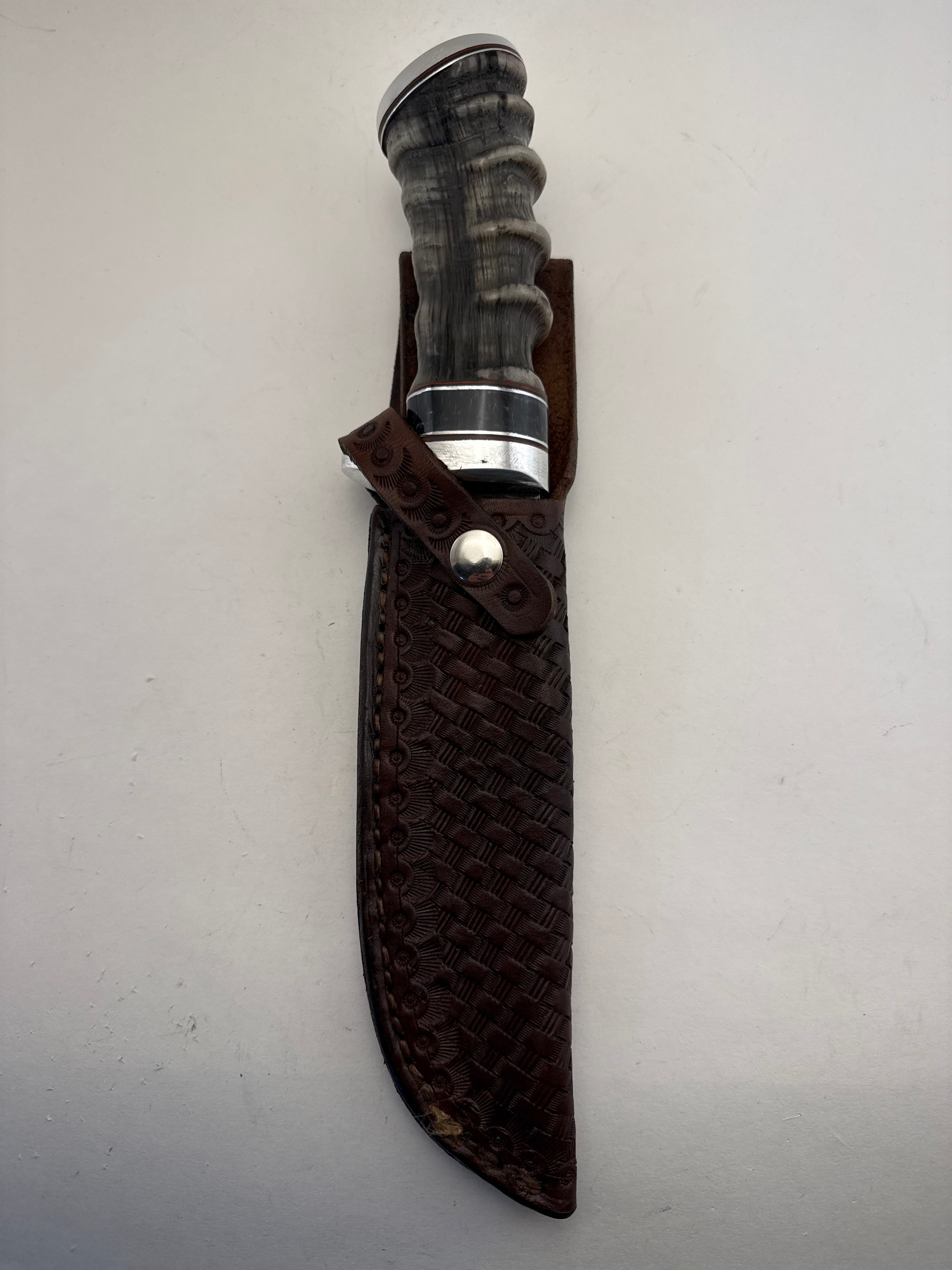 Skala Custom Knives - Lauri Stainless 175mm Leuku / Bos Bok Horn - #167