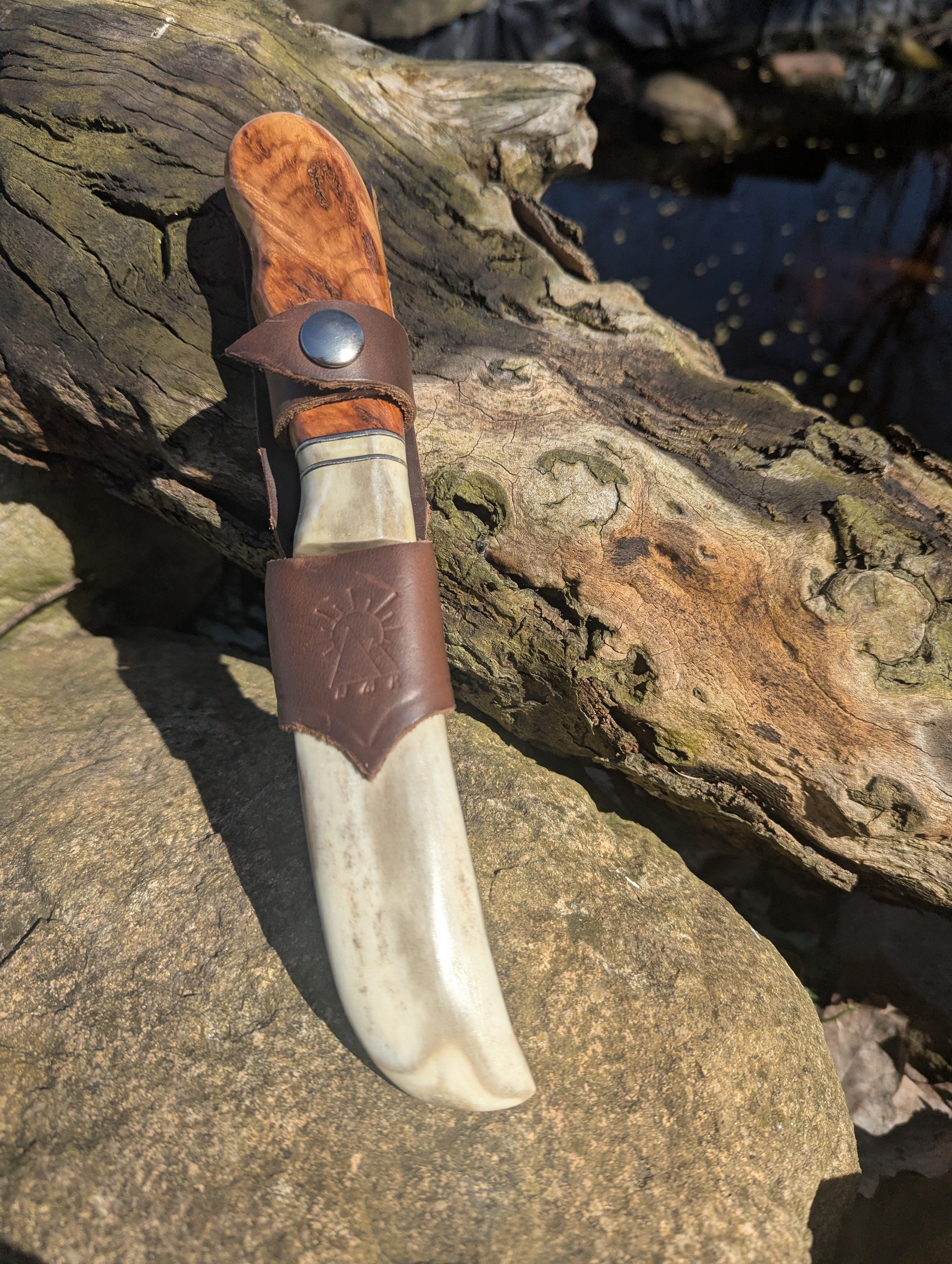 New Mountain Knives - Cherry Burl #2