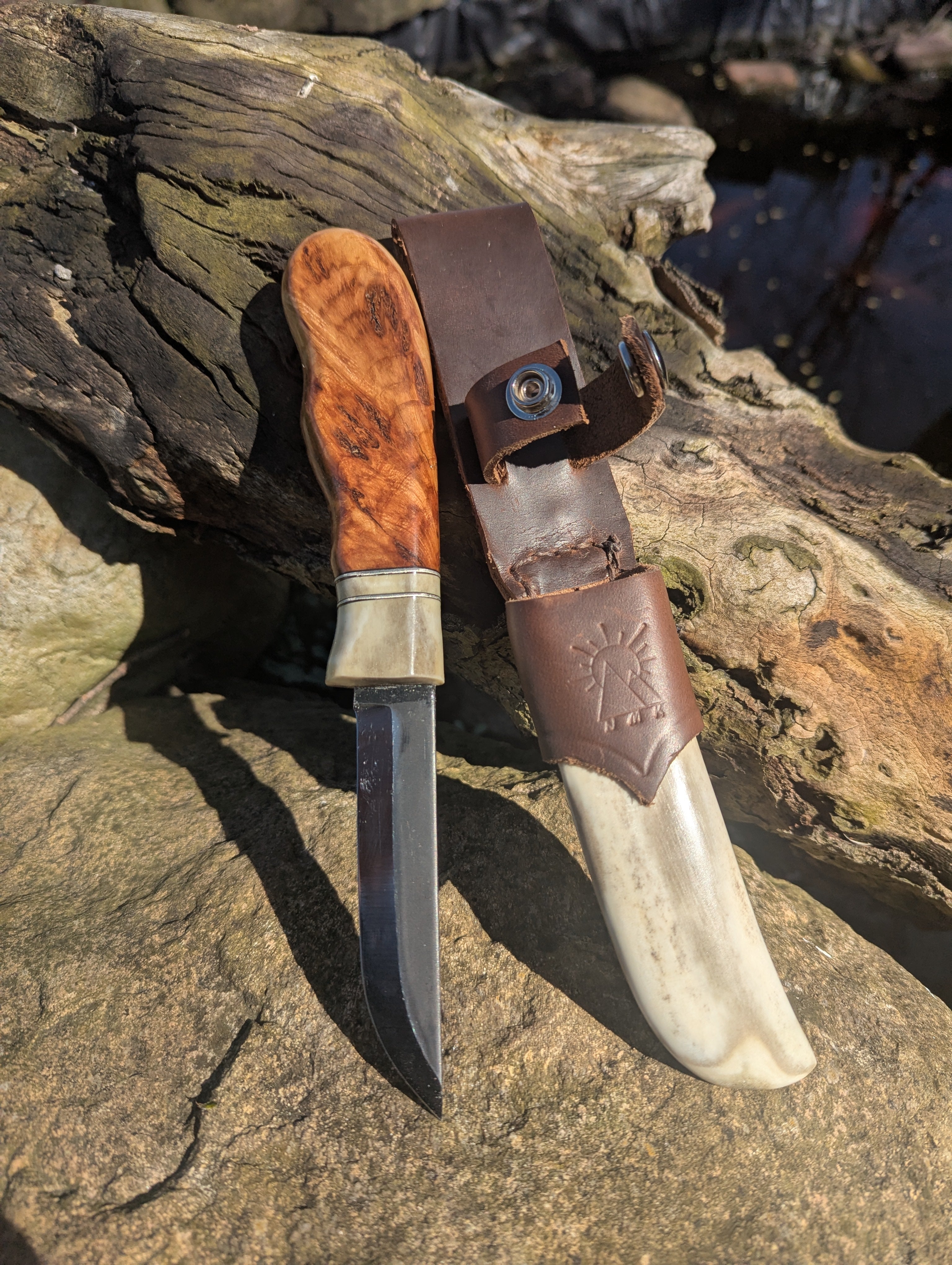 New Mountain Knives - Cherry Burl #2