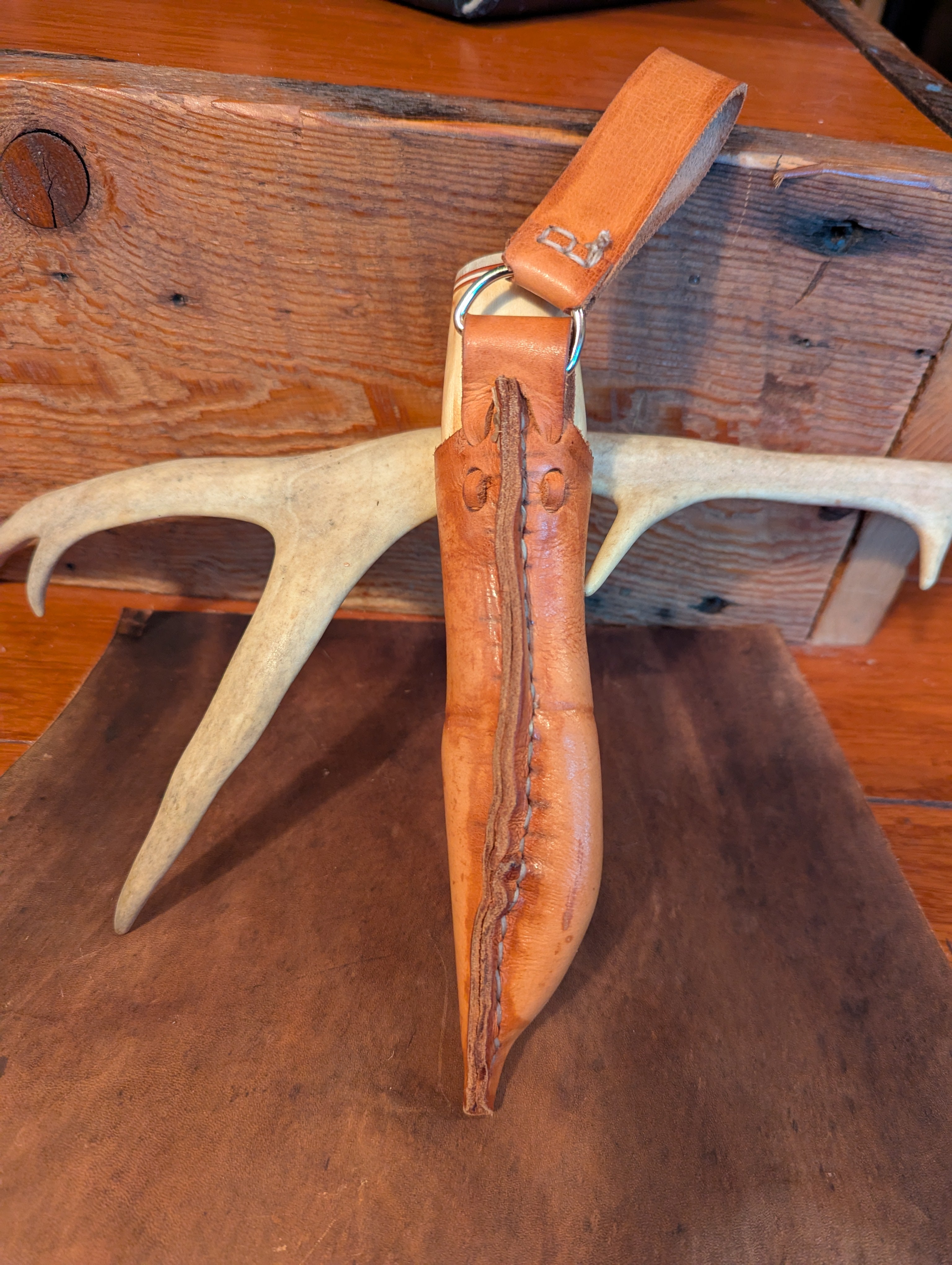 New Mountain Knives - Box Elder / Reindeer antler #8