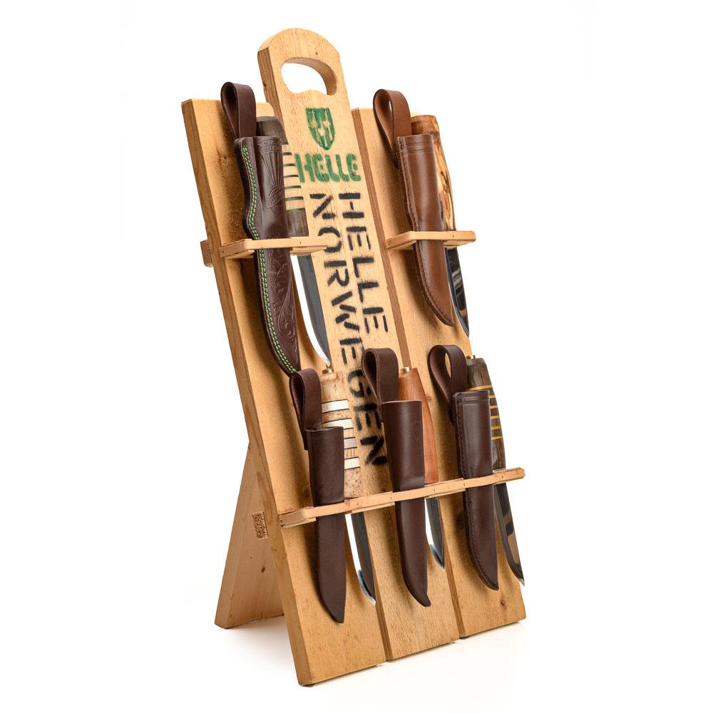 Knife display for 5 knives