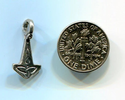 Jewelry - Small Hammer #5219 Silver Or Bronze