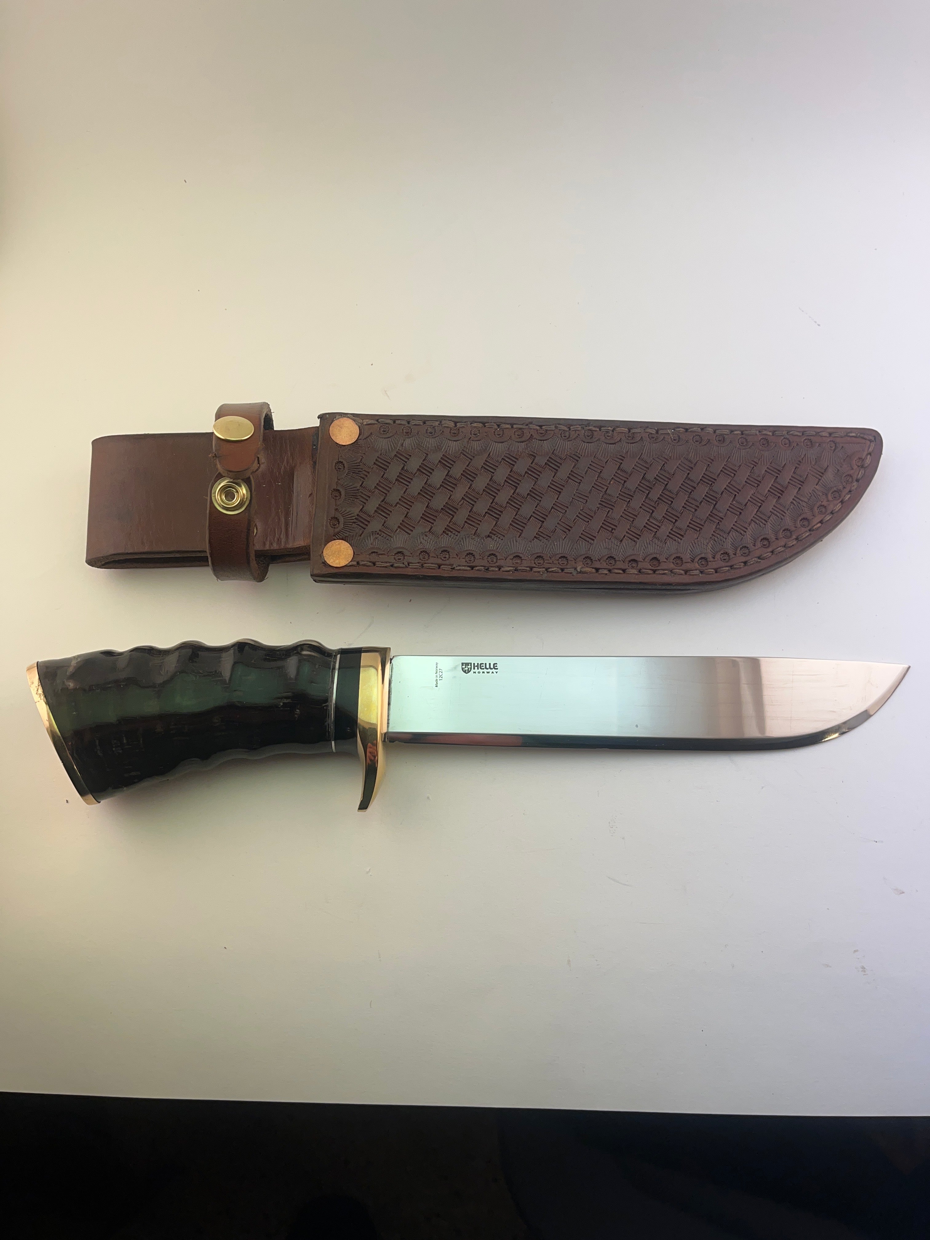 Skala Custom Knives - Helle Lappland Blade/ Bos Bok #132