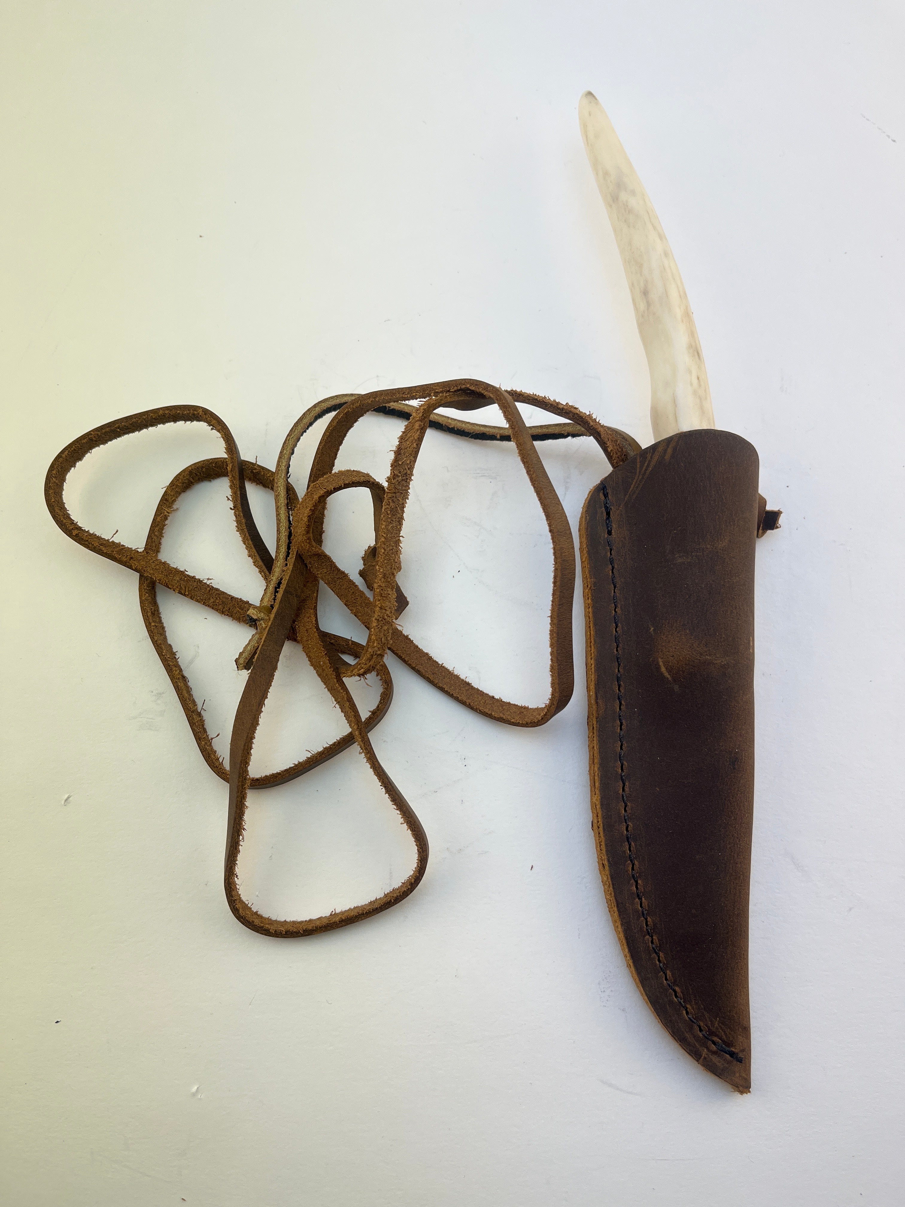 John Lisack Custom #7 Neck Knife/Belt Knife