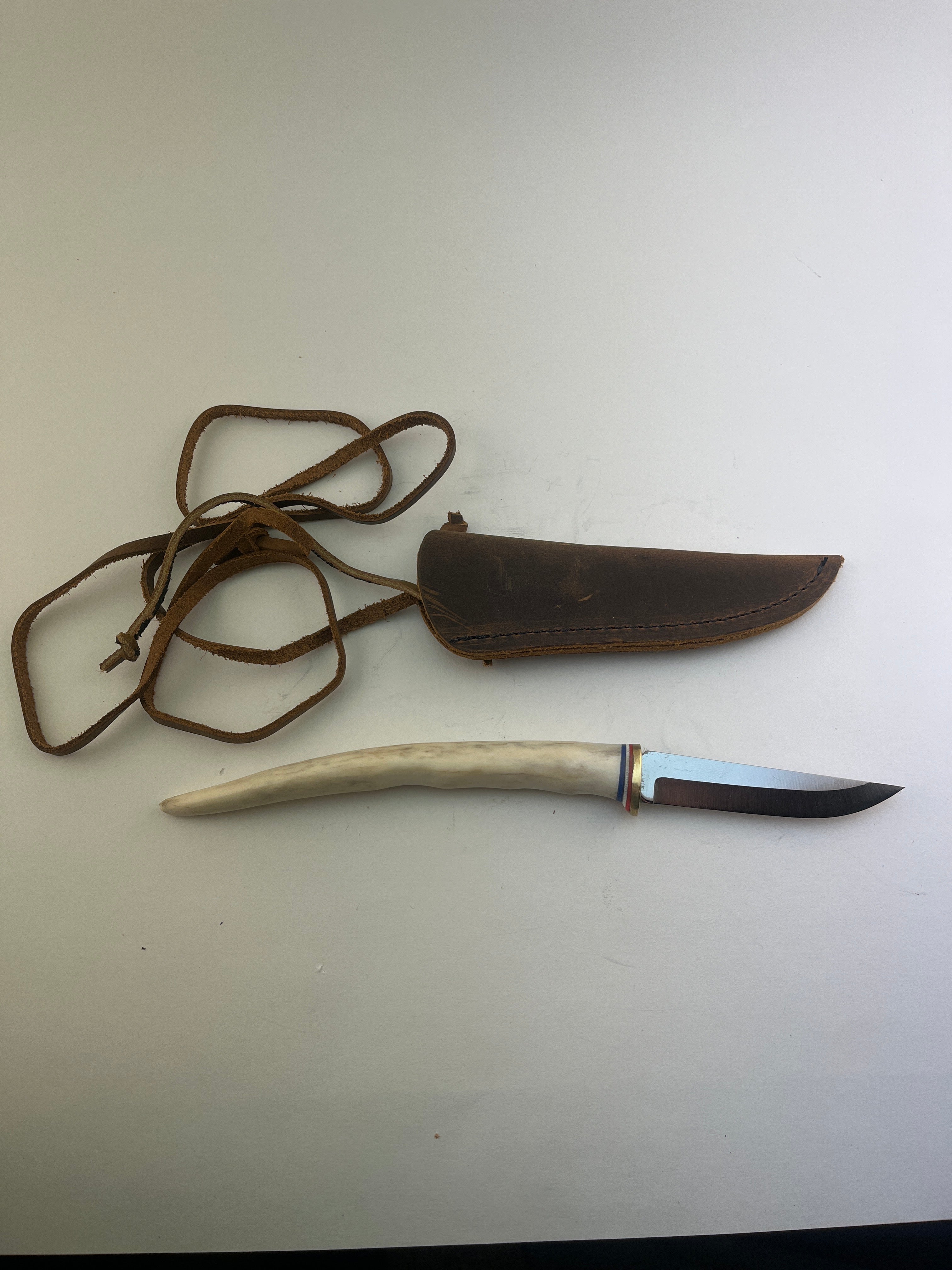 John Lisack Custom #7 Neck Knife/Belt Knife