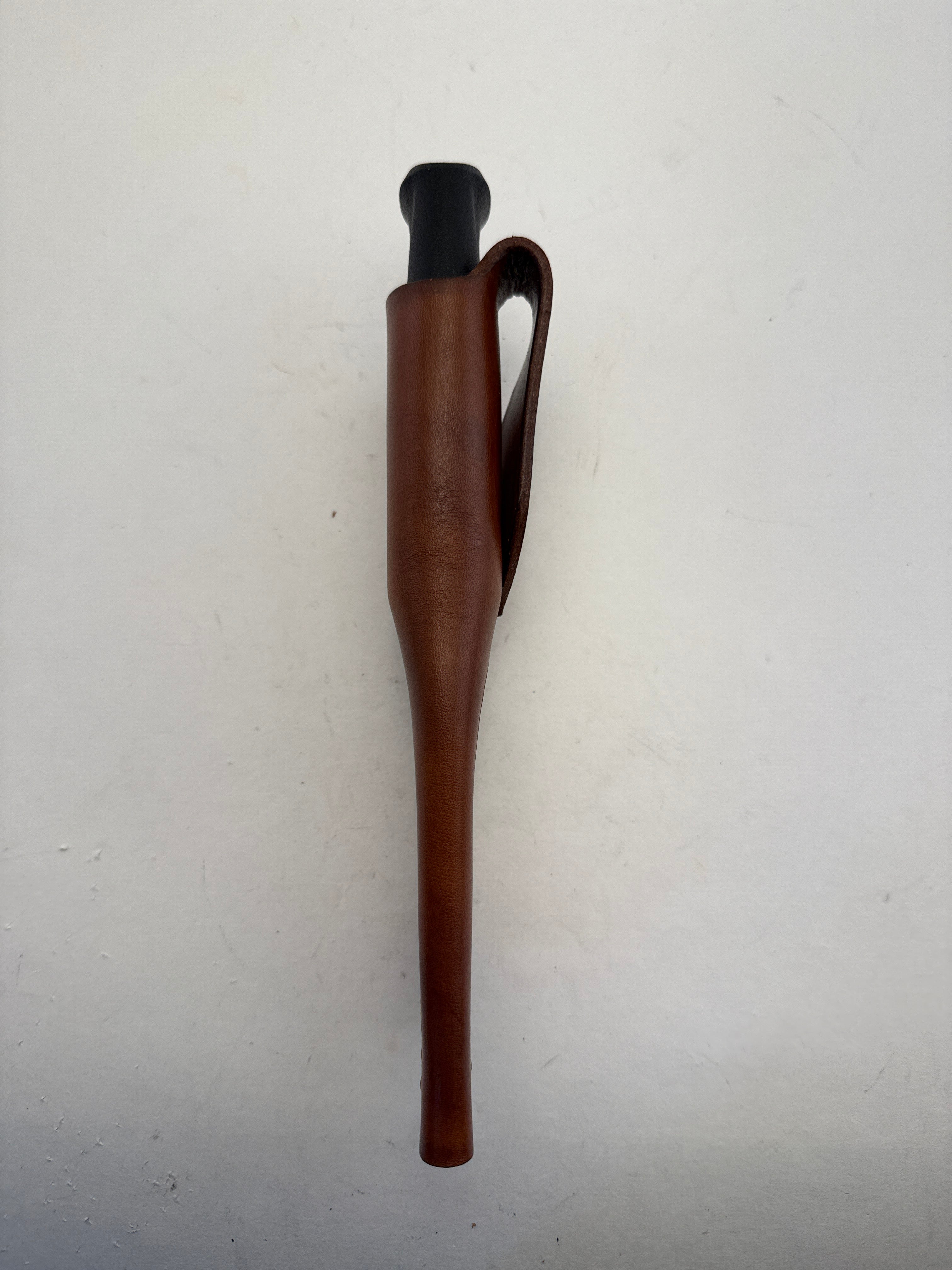 Ragweed Forge Mora Knife Sheath #7 Narrow - 8/9oz Leather - Hand Made in our leather shop!