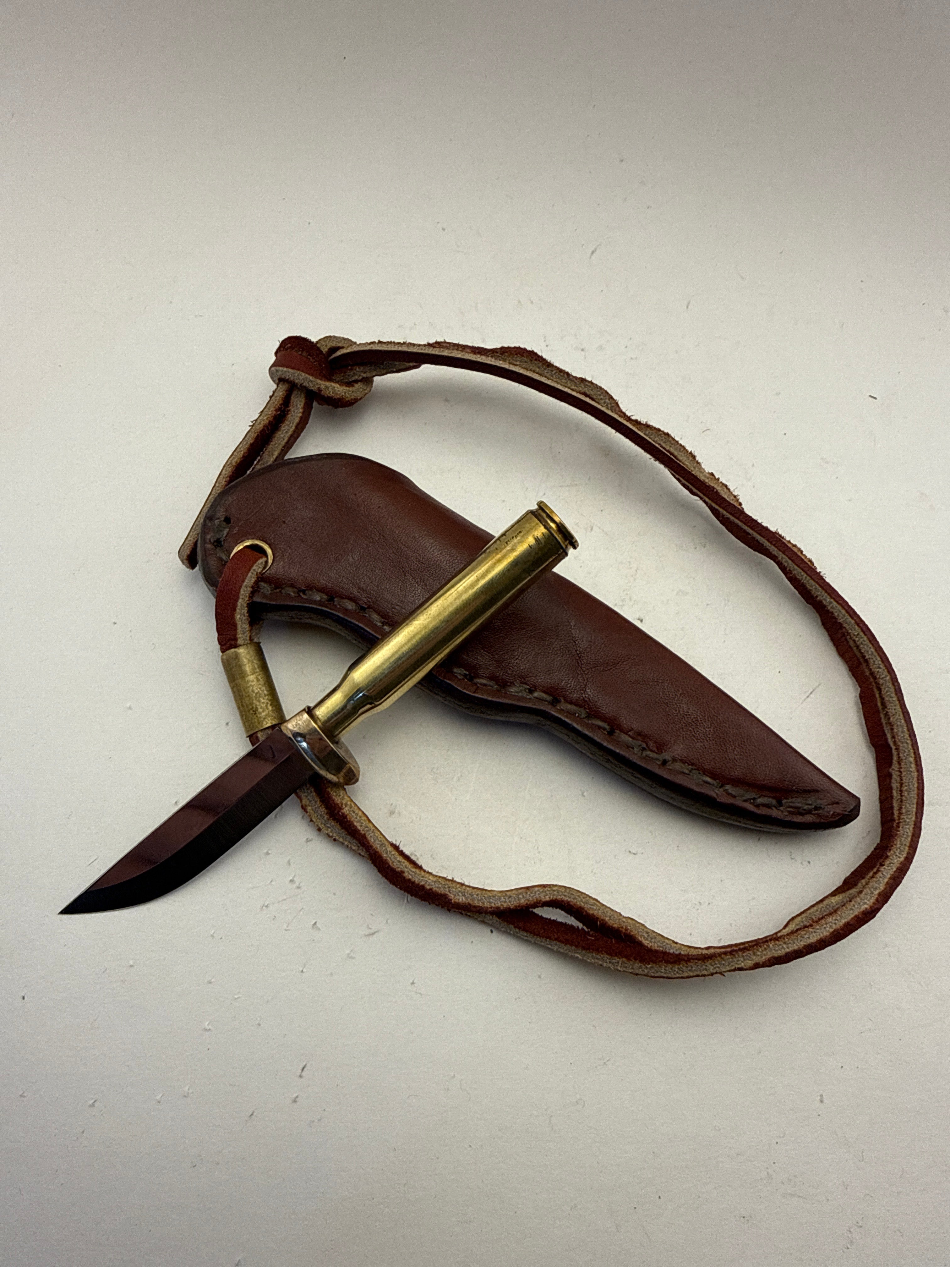 Skala Custom Knives - Lauri Stainless 30-06 Neck Knife - #162