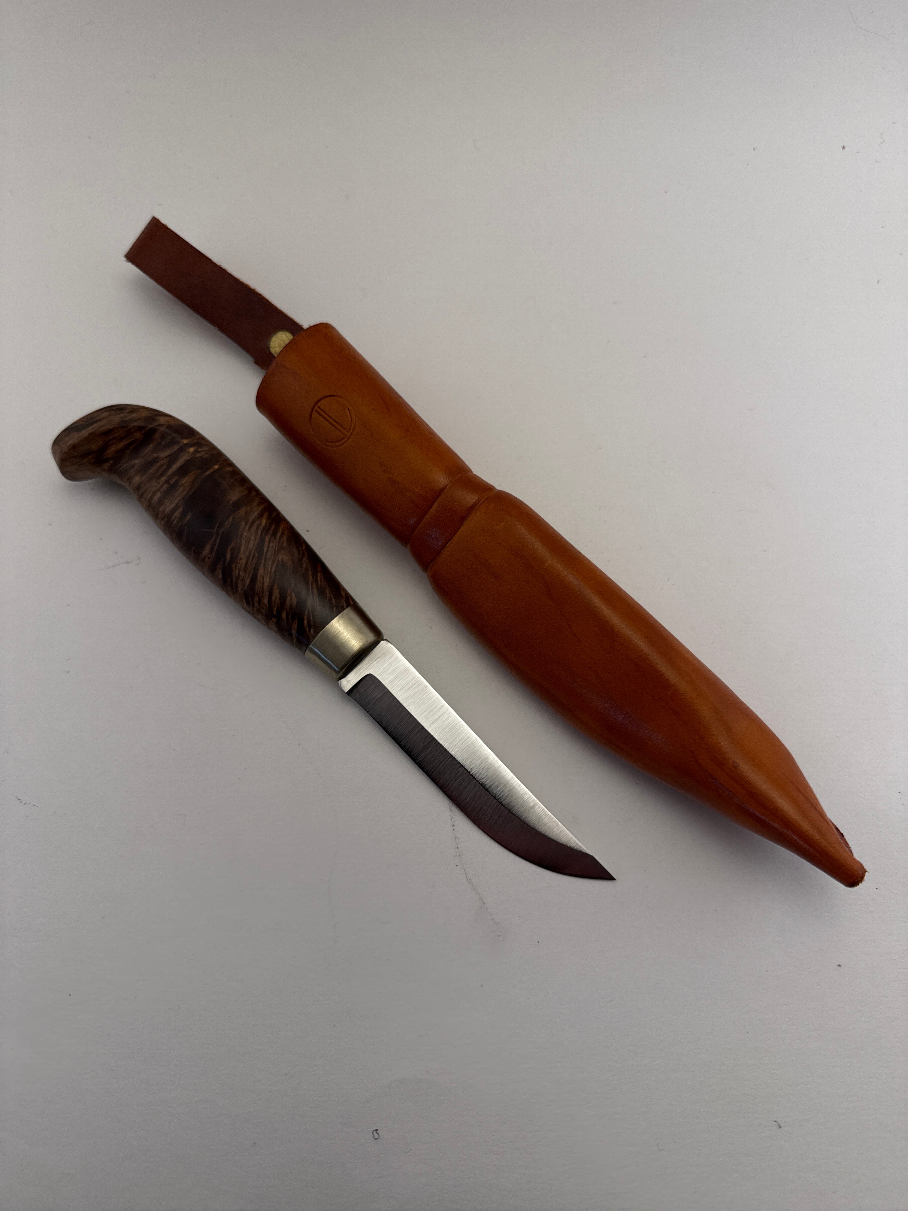 JL Knives Custom Birds-head Puukko #49