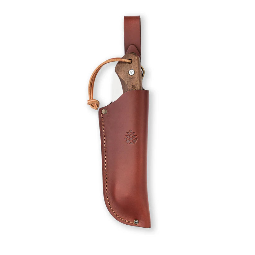 Woxna - Alfta - Leather Sheath for Foldable Saw (Cognac)