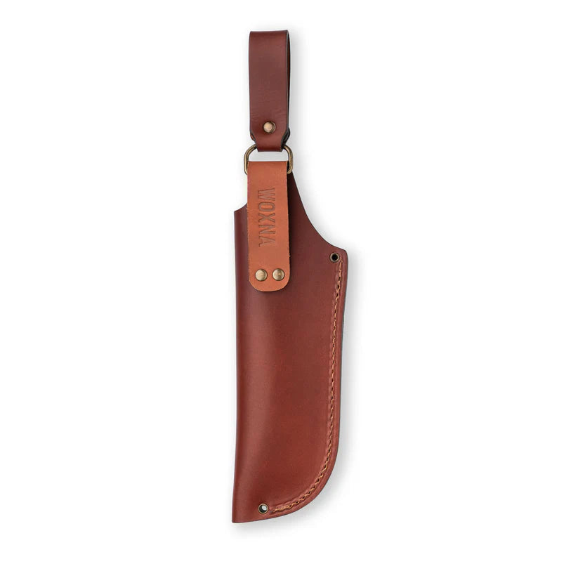 Woxna - Alfta - Leather Sheath for Foldable Saw (Cognac)