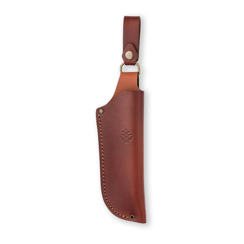 Woxna - Alfta - Leather Sheath for Foldable Saw (Cognac)