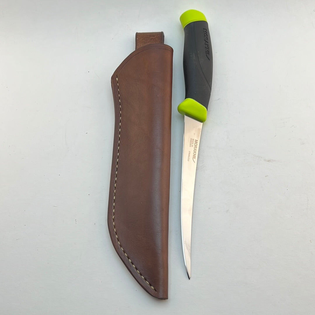 Ragweed Forge Knife Sheath #9 (9" made from 8/9oz Leather) Hand Made in our leather shop!