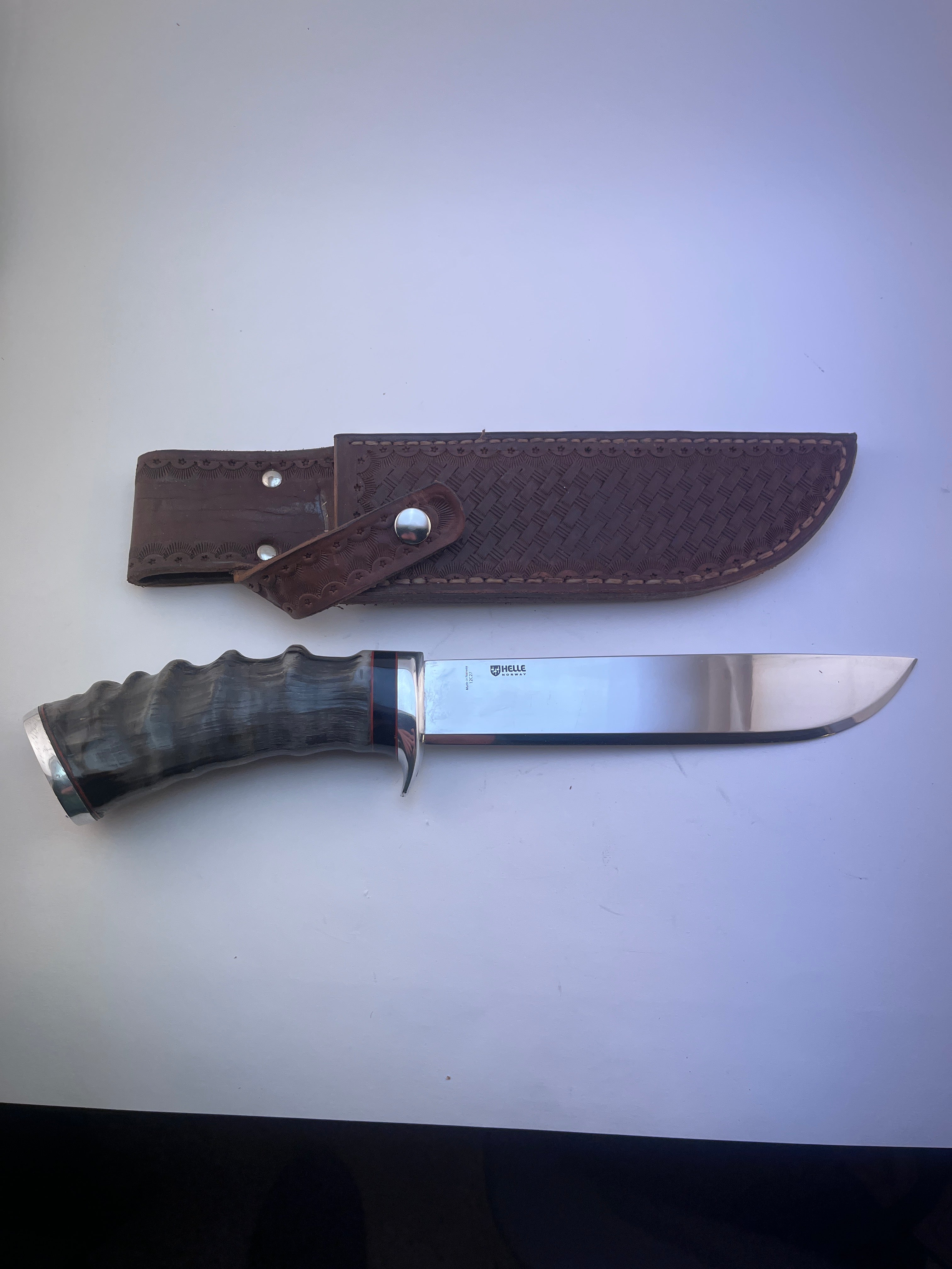 Skala Custom Knives - Helle Lappland Blade/ Bos Bok #131