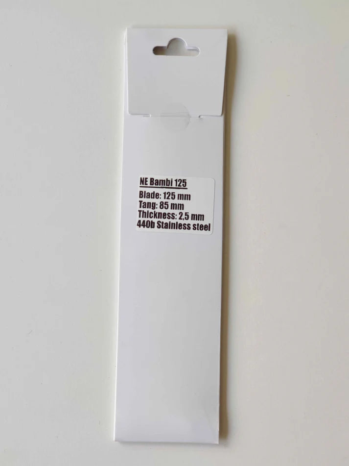 Nordic Edge Bambi 125mm Long bushcraft blade