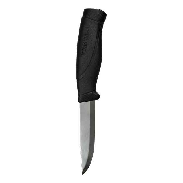 Mora Companion Heavy Duty Black in Stainless Steel