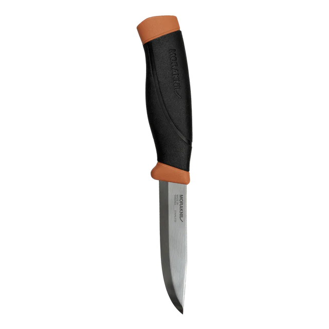 Mora Companion Heavy Duty Burnt Orange in Stainless Steel