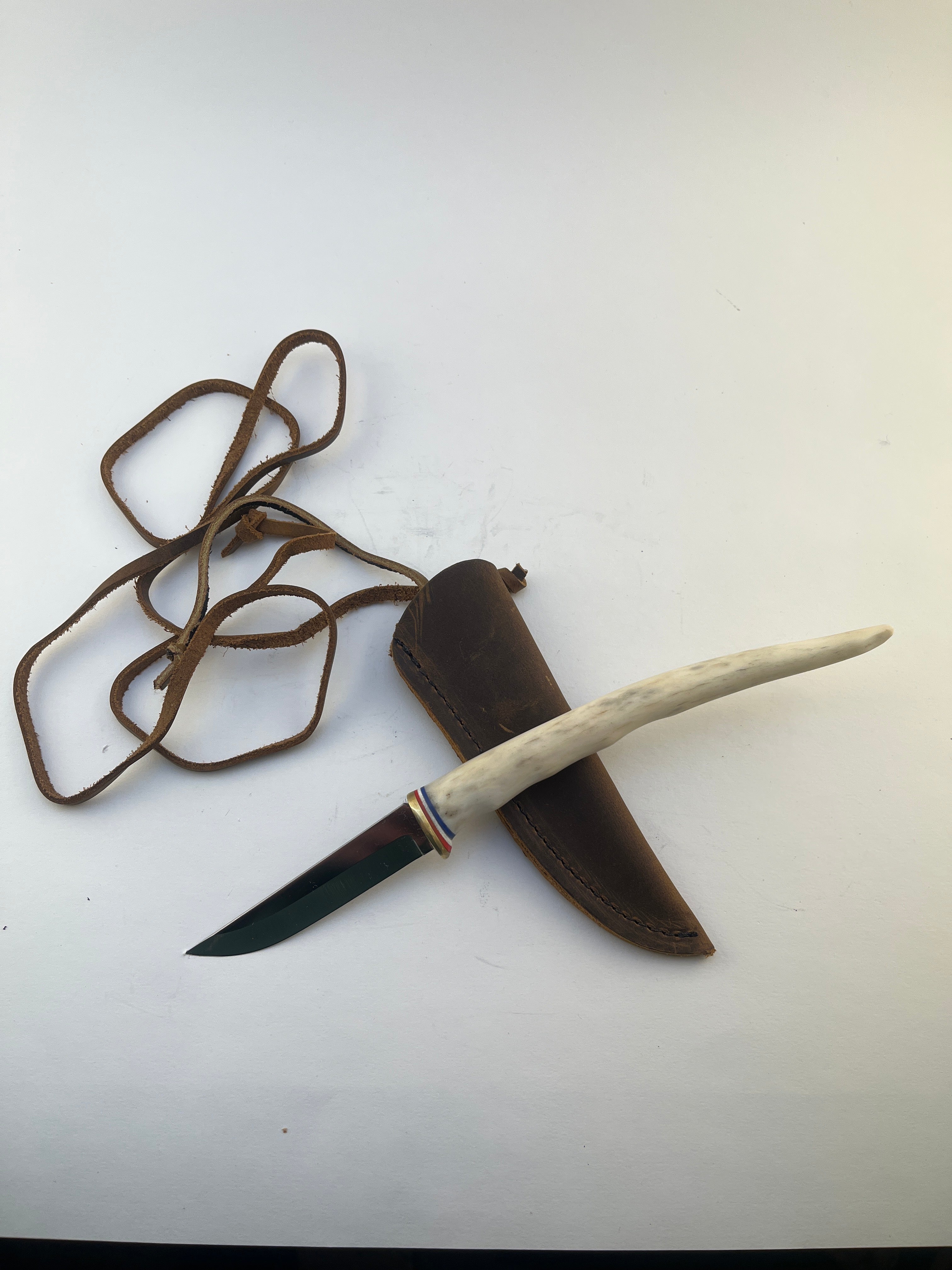 John Lisack Custom #7 Neck Knife/Belt Knife