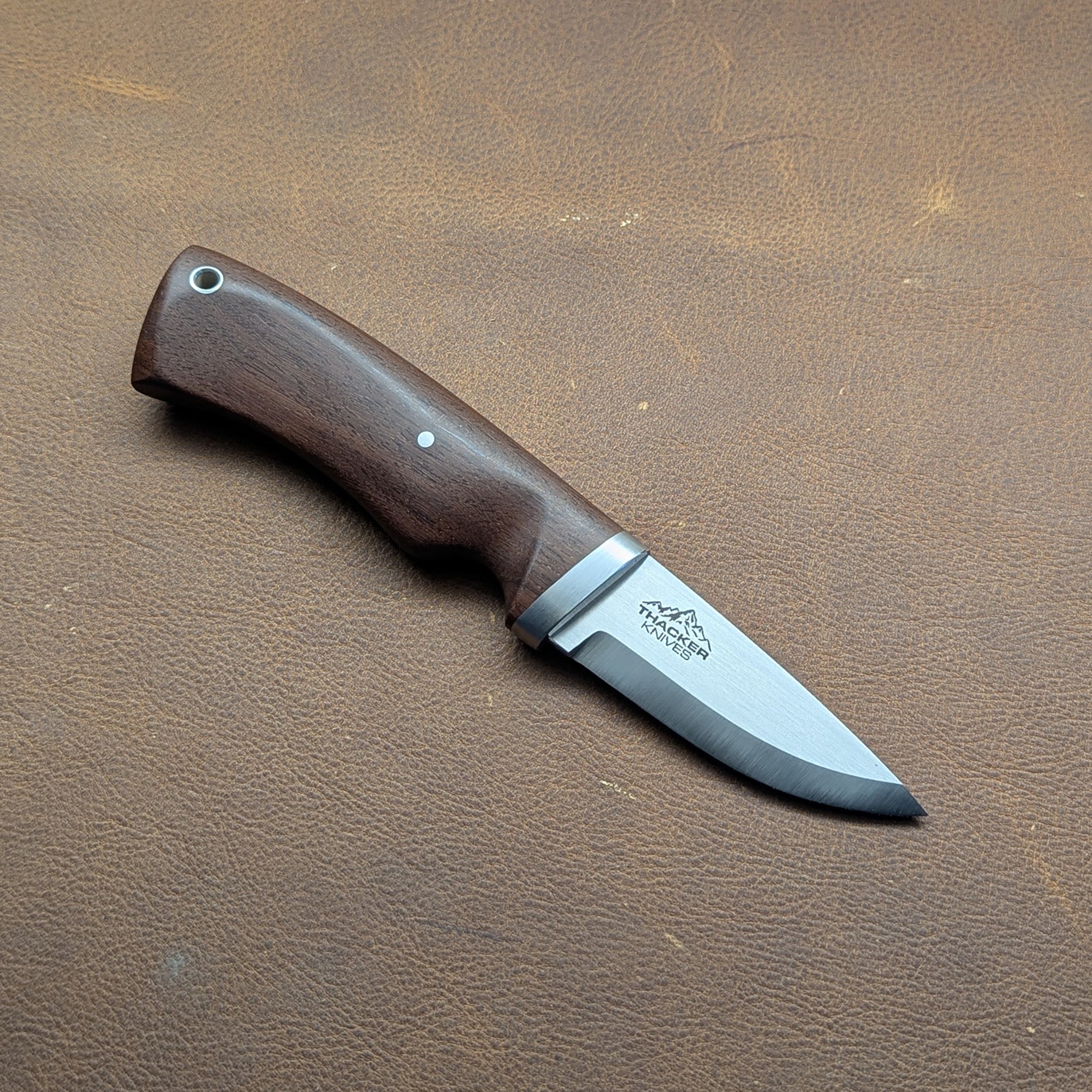 Thacker Knives #17 Ebony Puukko EDC