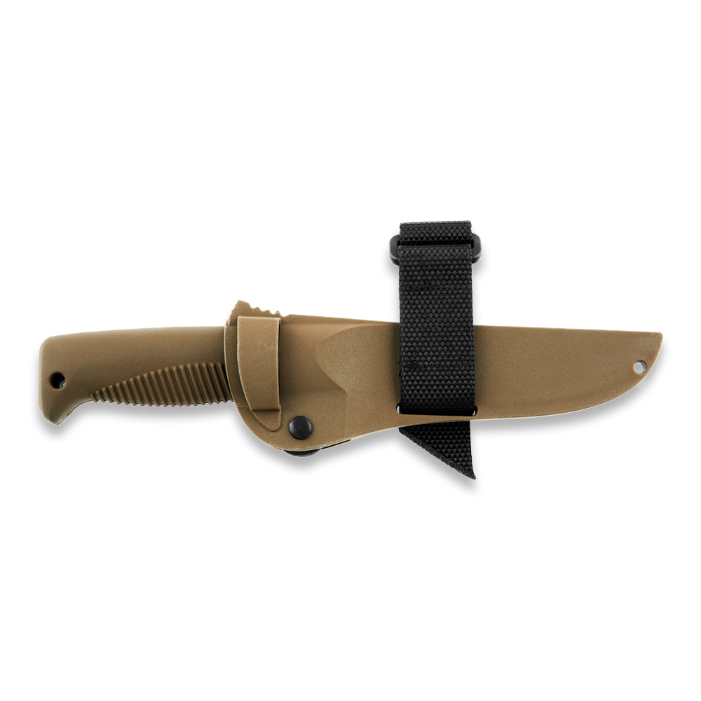 Peltonen M07 Ranger Puukko Coyote N690 Stainless Composite Sheath FJP258