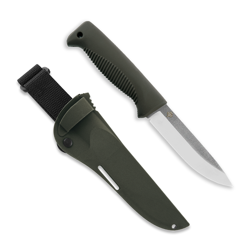 Peltonen M07 Ranger Puukko Military Green N690 Stainless Composite Sheath FJP259
