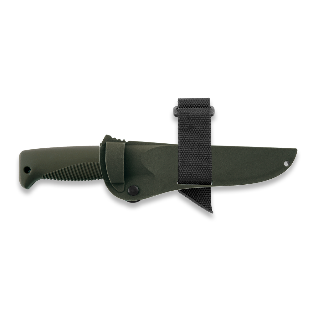 Peltonen M07 Ranger Puukko Military Green N690 Stainless Composite Sheath FJP259