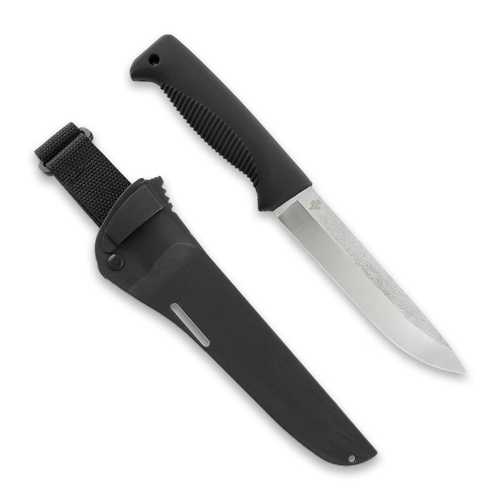 Peltonen M95 Ranger Puukko (Black) N690 Stainless, Composite Sheath