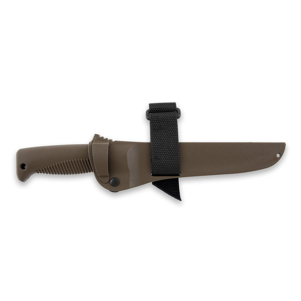 Peltonen M95 Ranger Puukko (Coyote) N690 Stainless, Composite Sheath