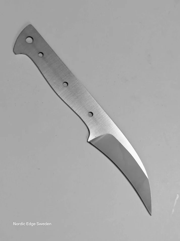 Nordic Edge Fenrir's Fang 80mm - Full Tang Mushroom Foraging Blade