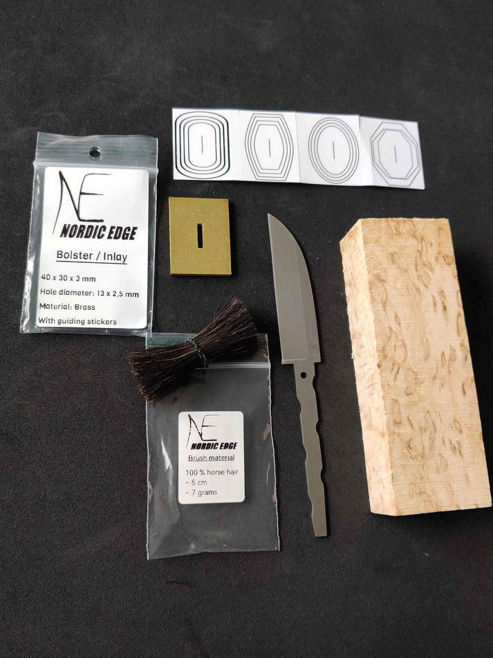 Nordic Edge DIY Mushroom Knife Kit - John-Forager 80
