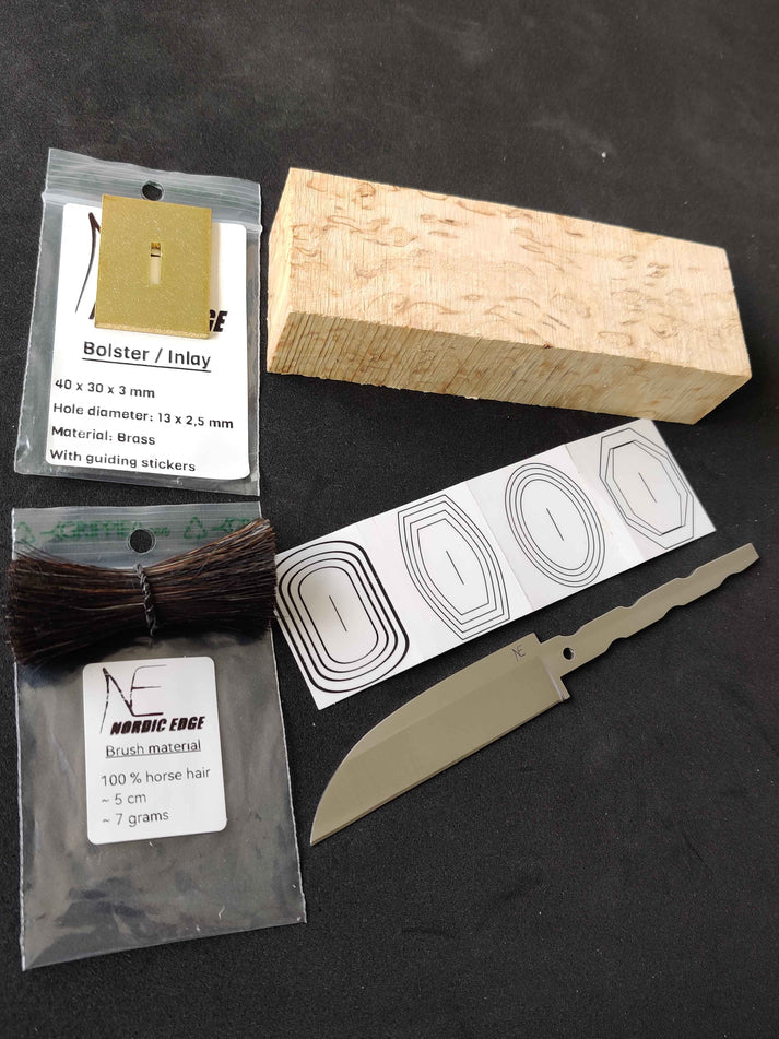 Nordic Edge DIY Mushroom Knife Kit - John-Forager 80