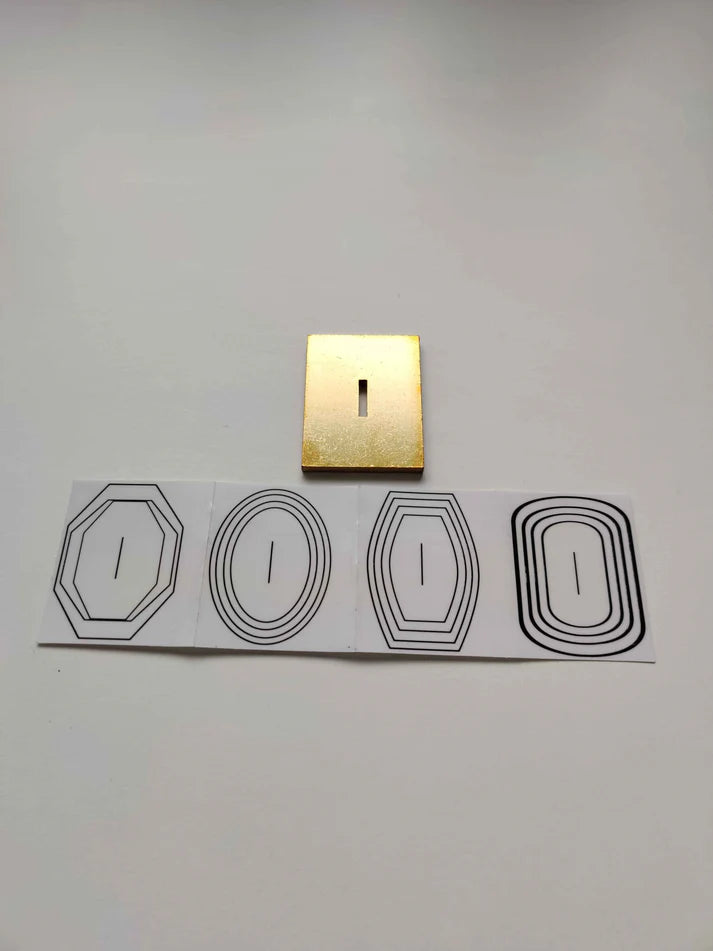 Nordic Edge DIY Universal Bolster (11x2mm Slot) (Brass or Stainless Steel)