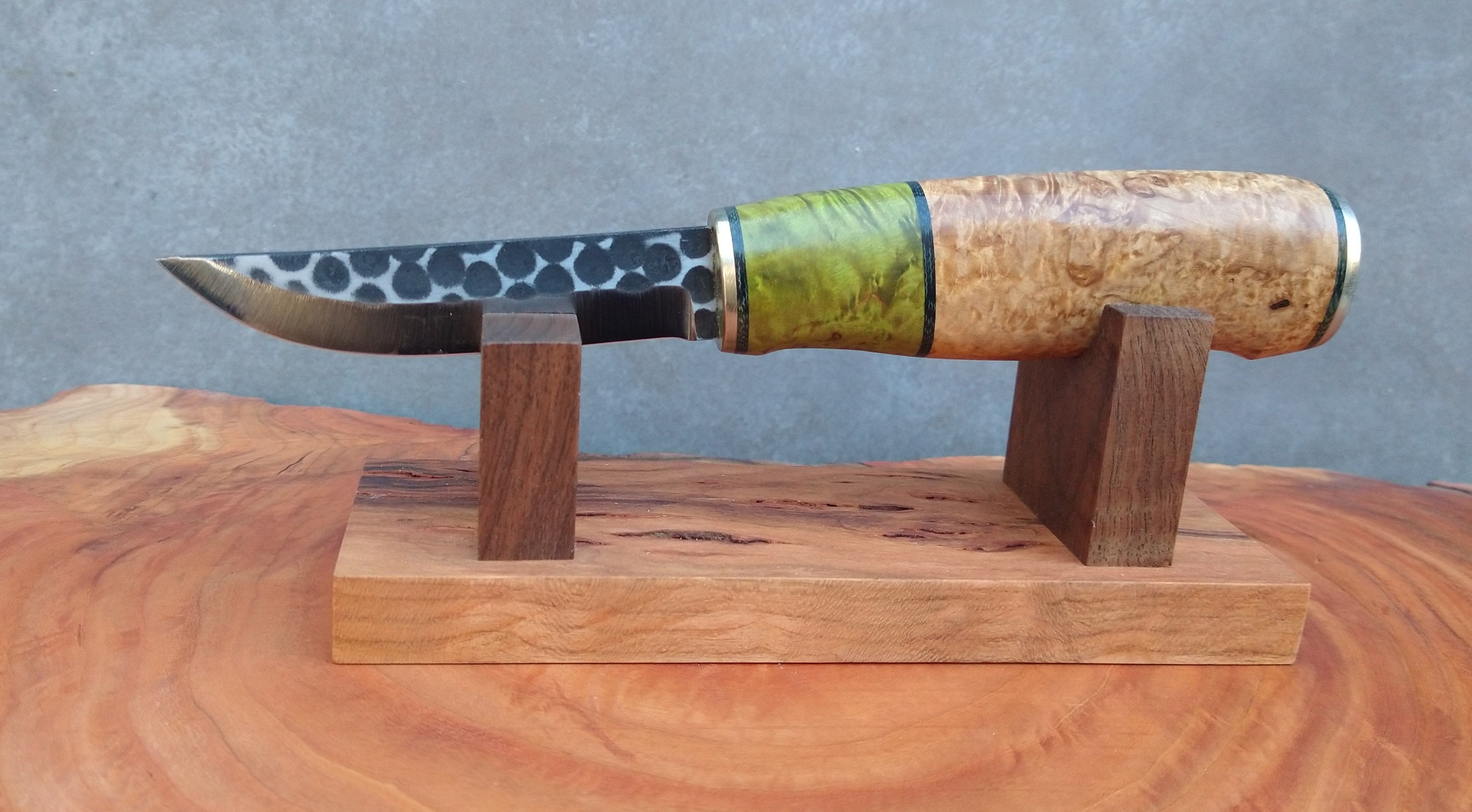 Kola Woodcraft Knives - Lauri Curly Birch - #14