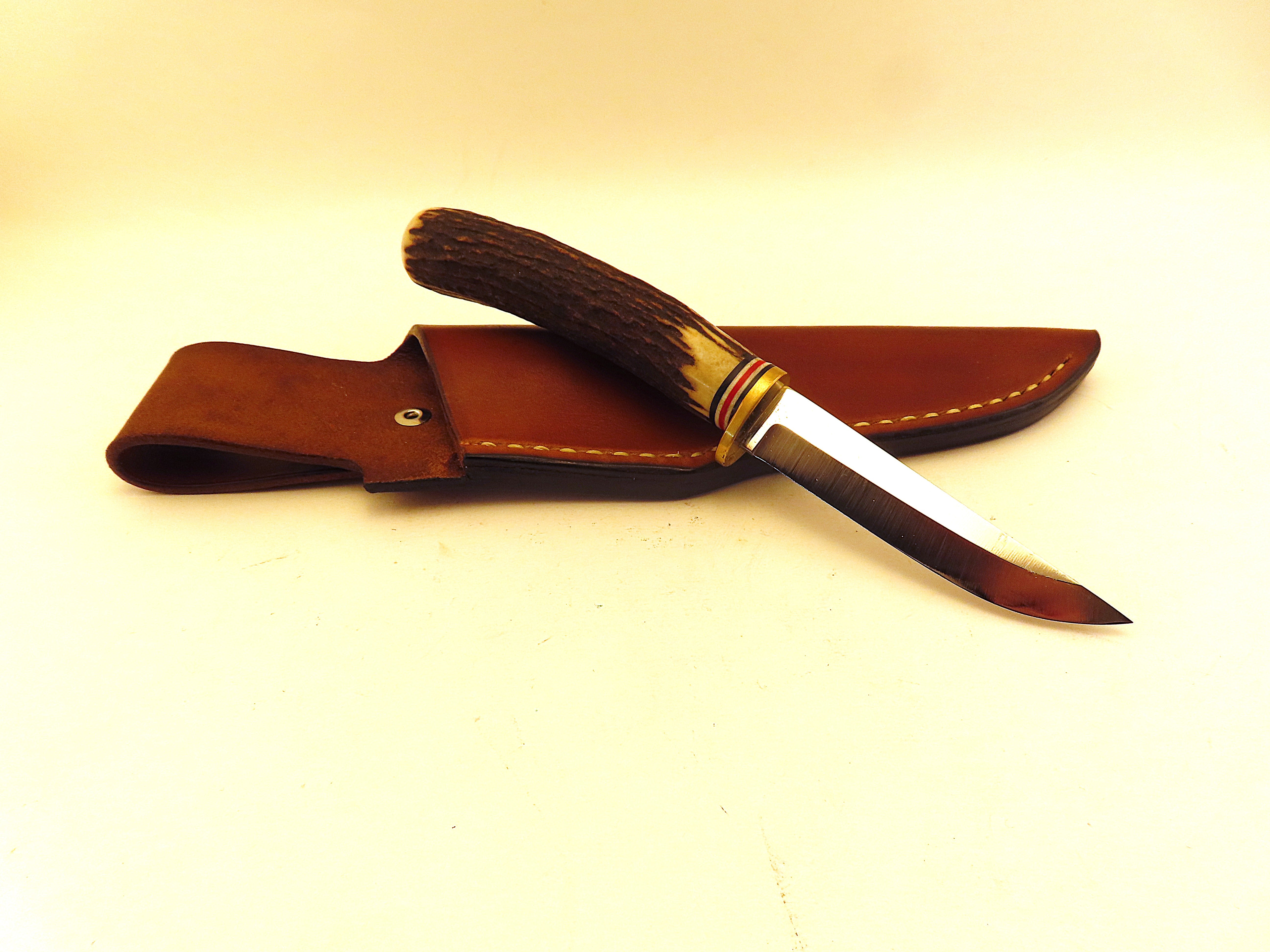 JBL Knives Custom - Mora Basic Stag Antler and G10 Spacer #2