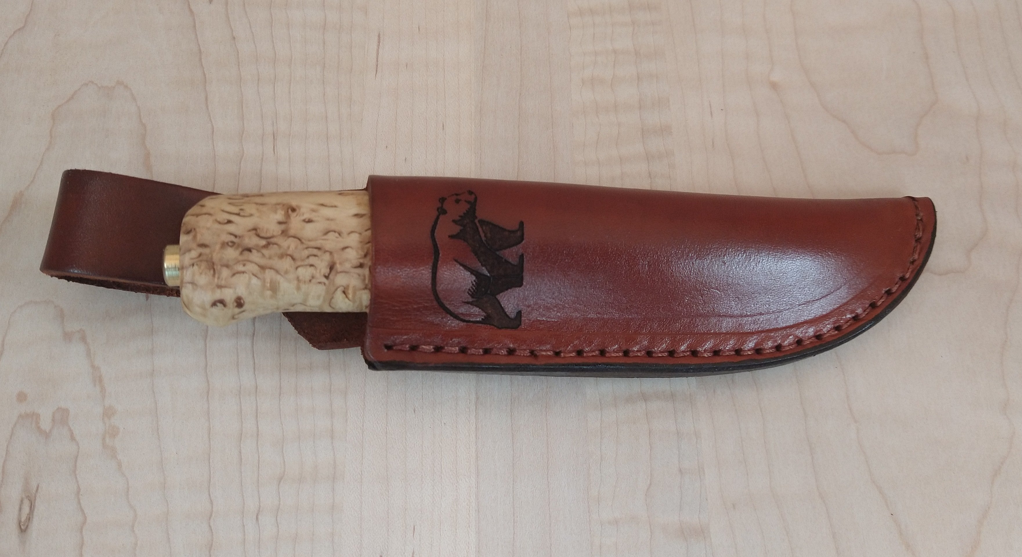 Kola Woodcraft Knives - The Helle Polar Bear- #25