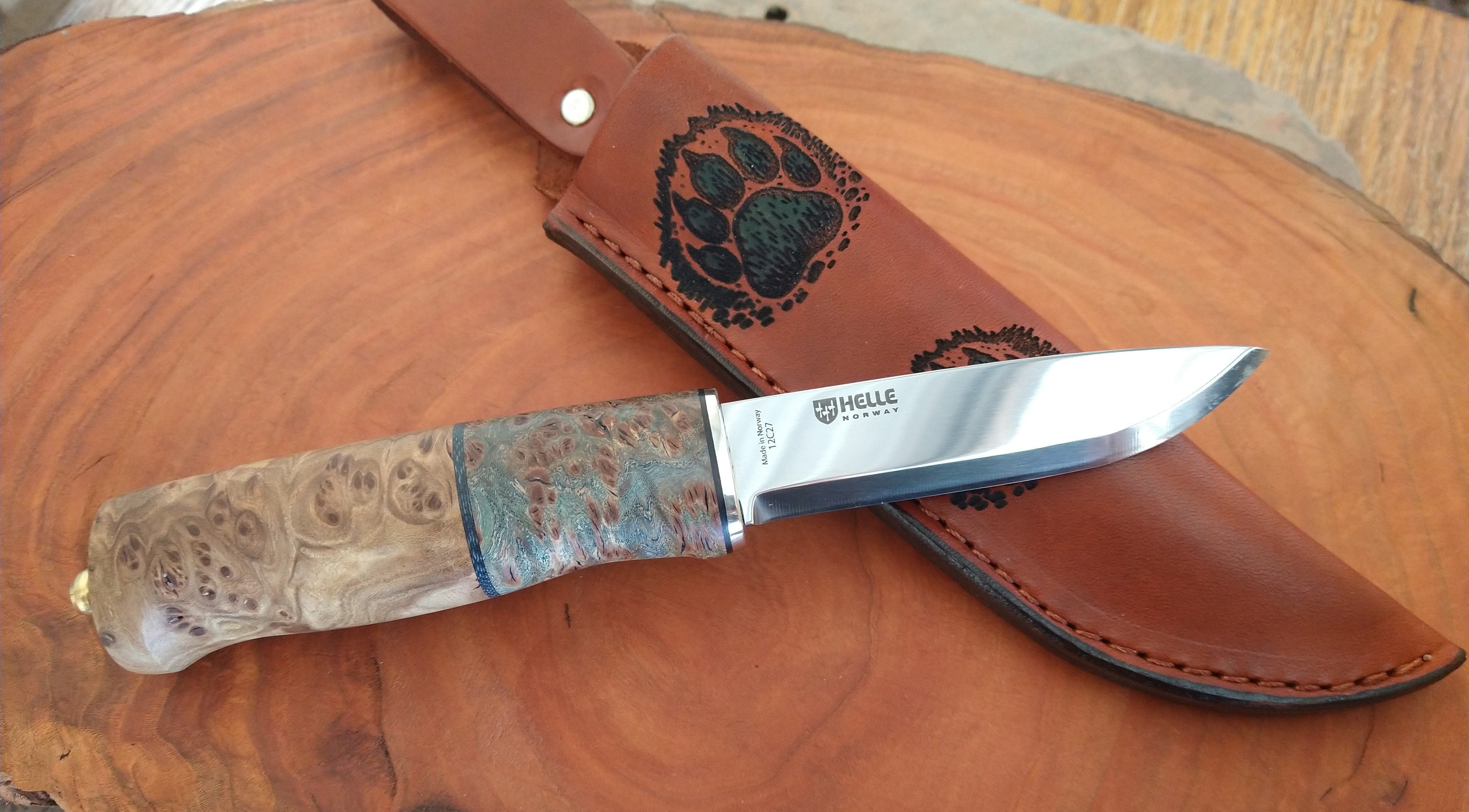 Kola Woodcraft Knives - The Helle Bear - #20