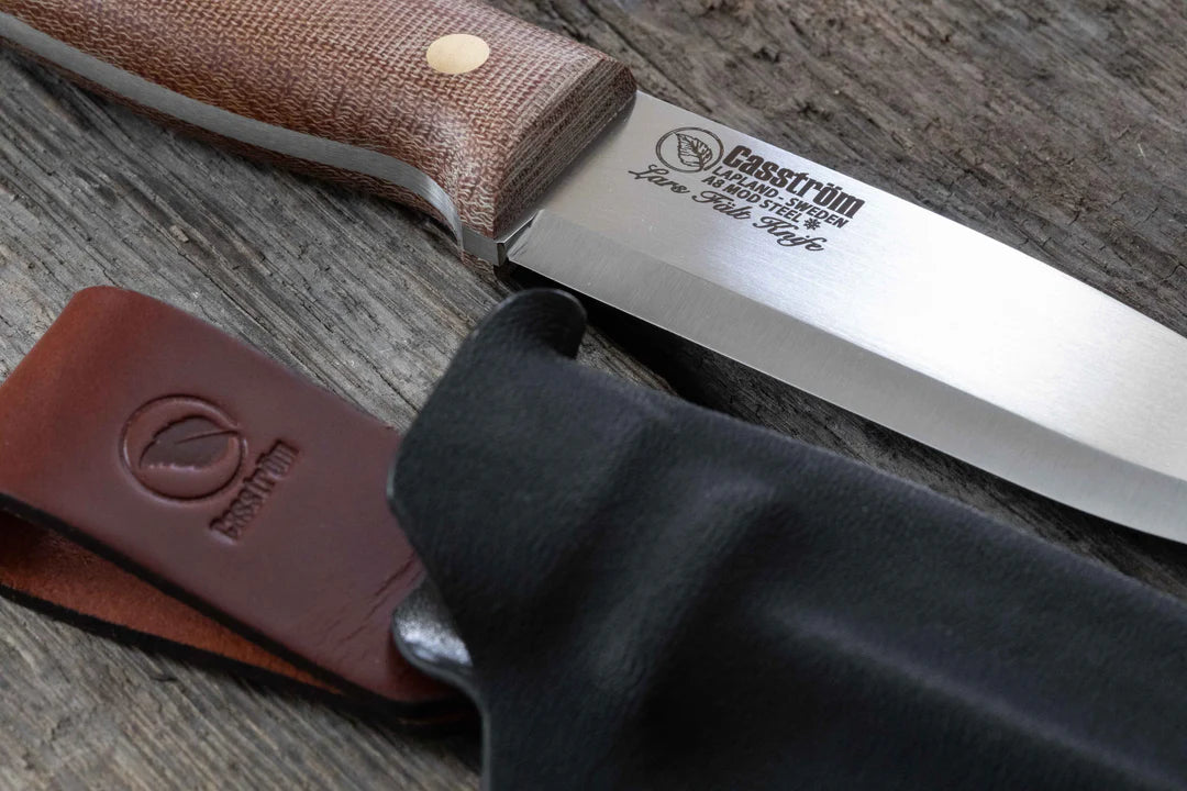 Casstrom Lars Fält Knife, Canvas Micarta, Kydex Sheath