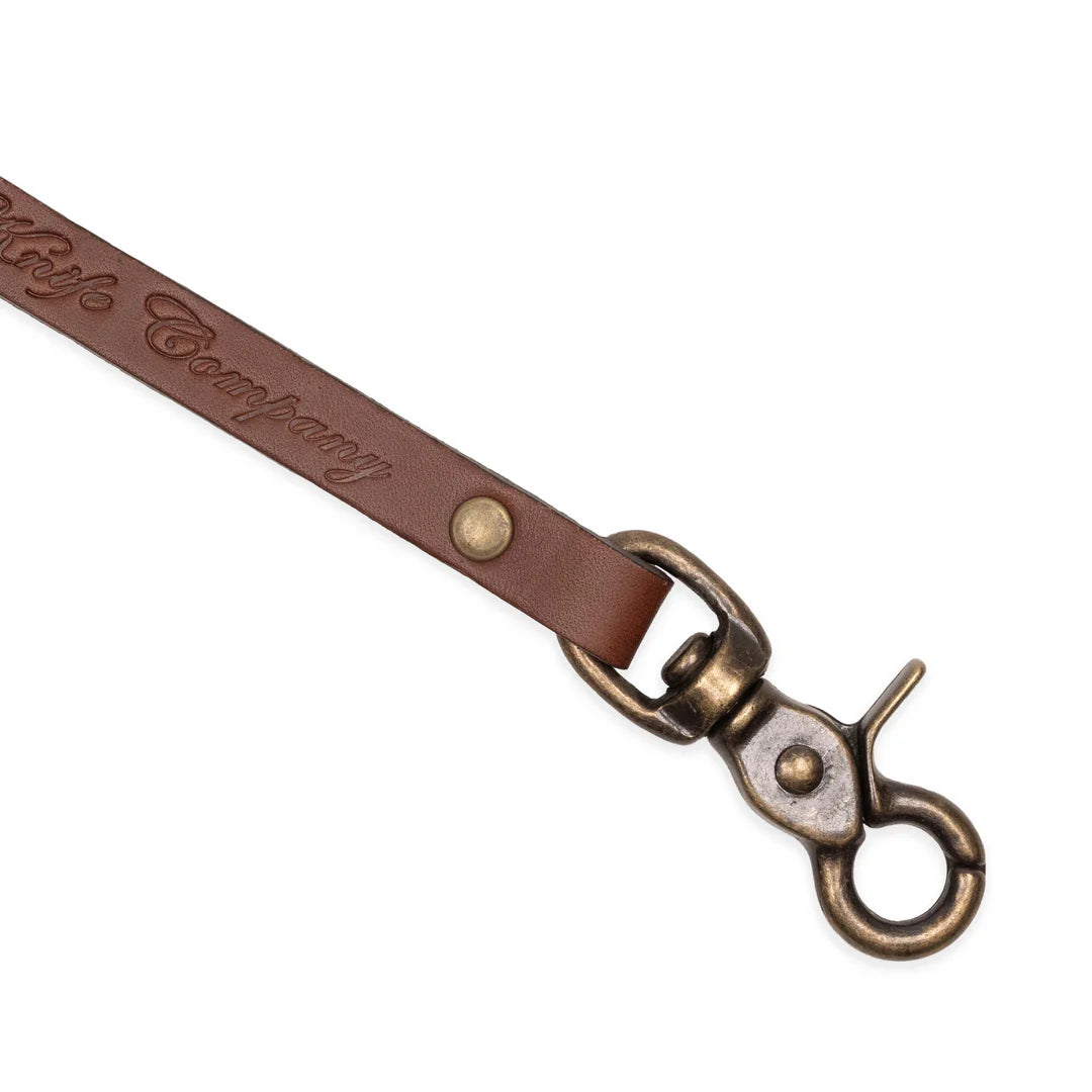 Casstrom Clasp Lanyard - Cognac