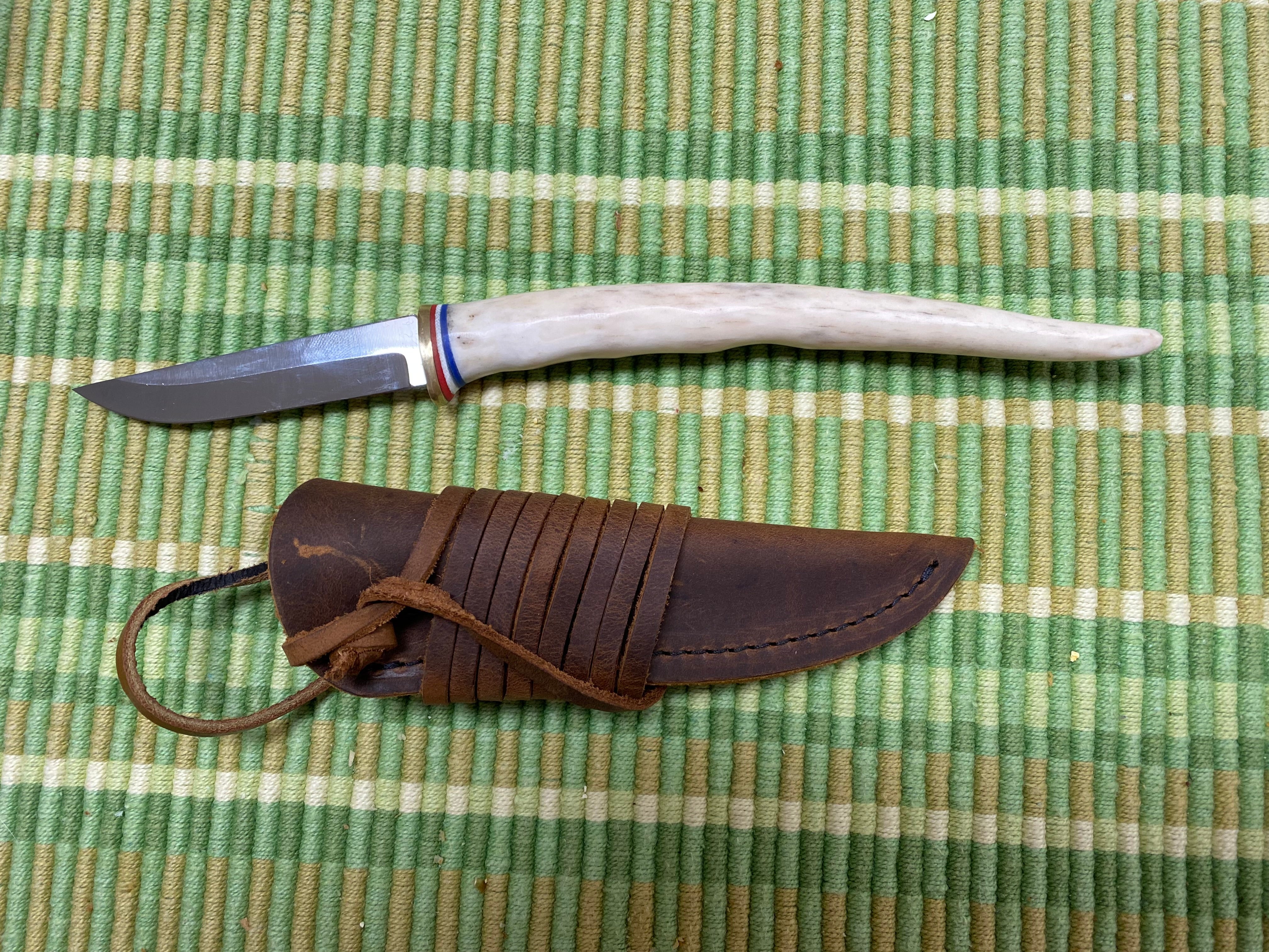 John Lisack Custom #7 Neck Knife/Belt Knife