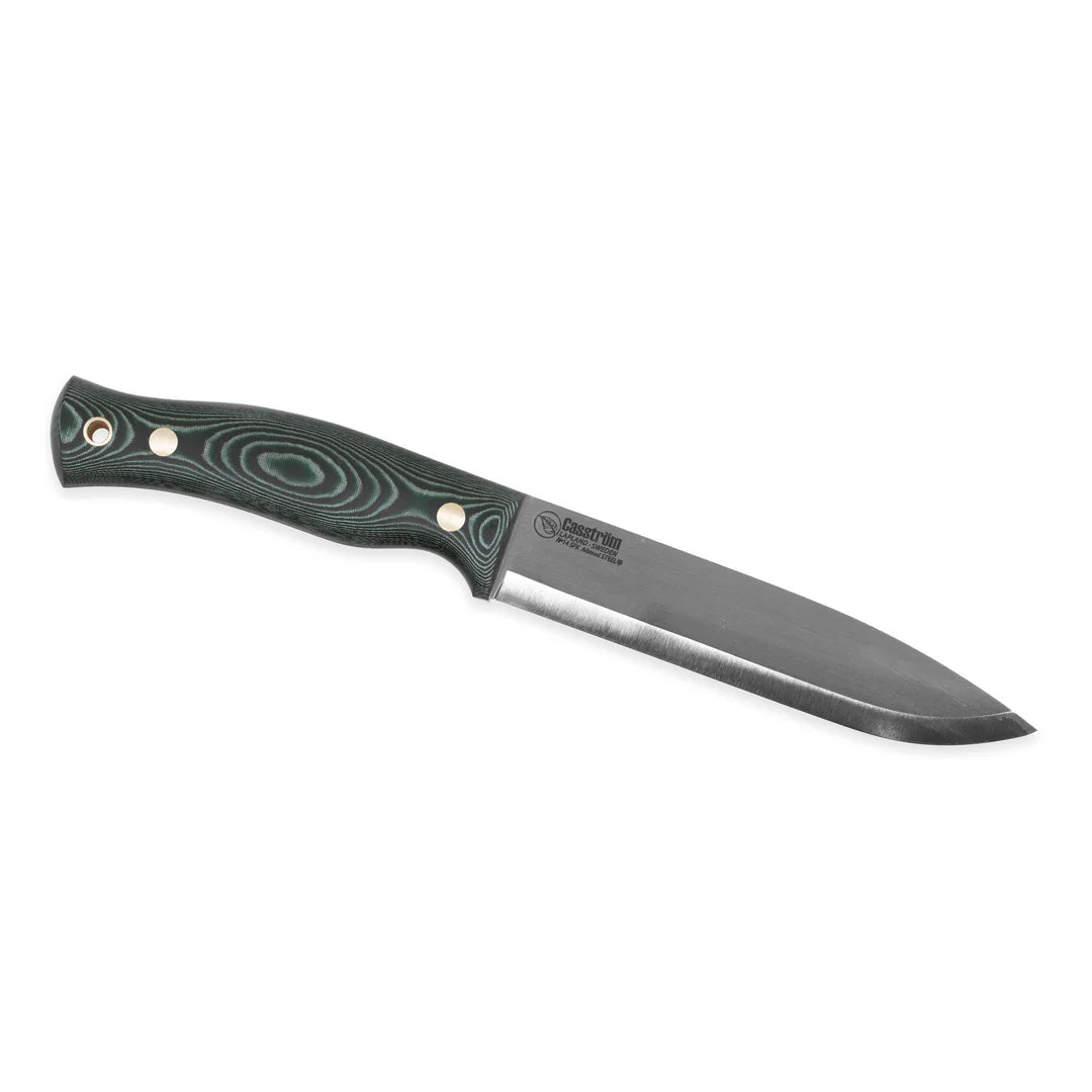 Casstrom No. 14 SFK, Green micarta