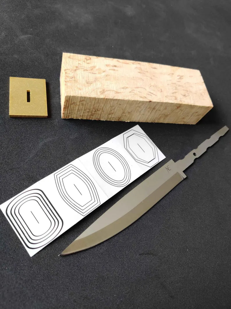 Nordic Edge DIY Entire Knife Kit (Vargen 125)