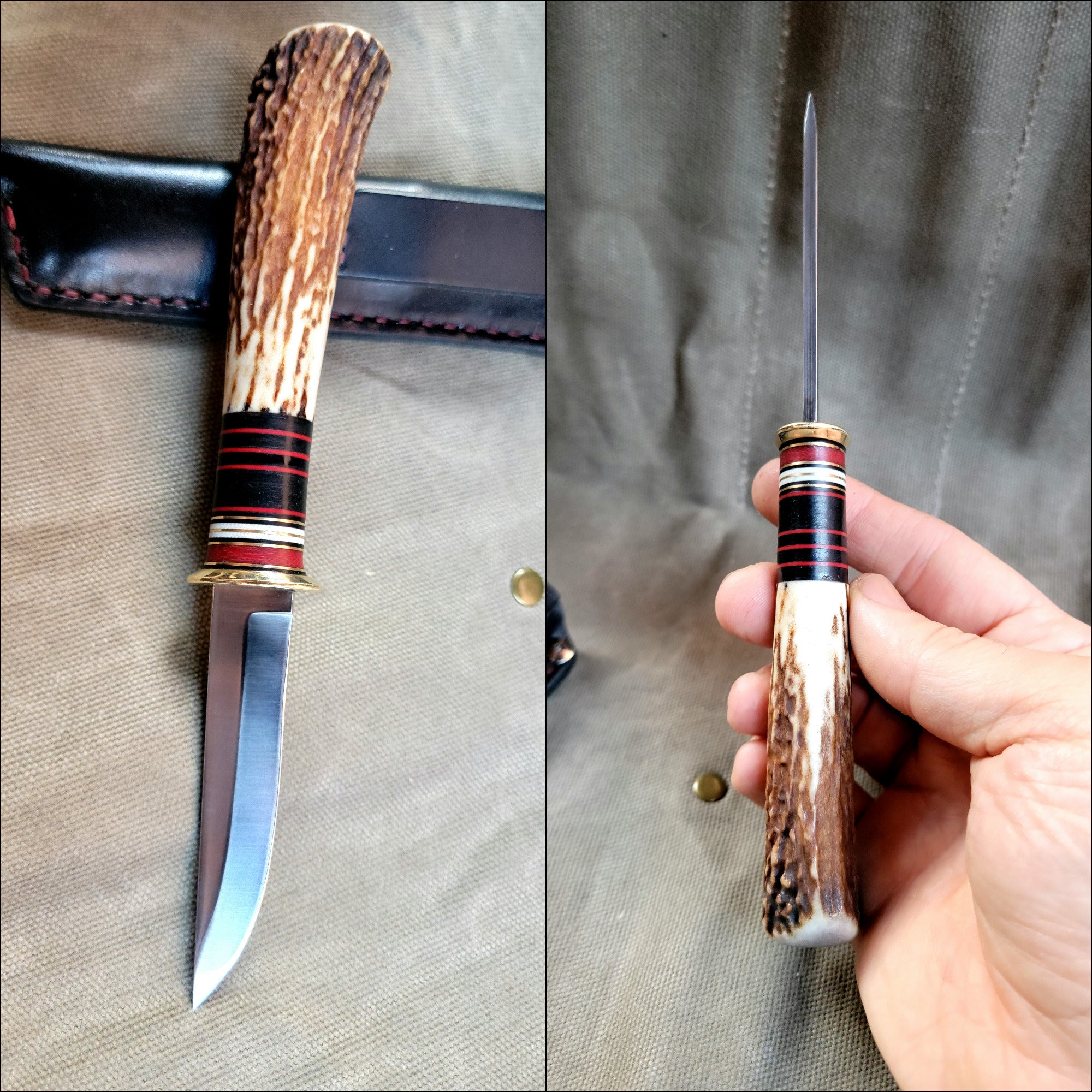 Pete's Custom Knives - Scagel style EDC, Bird and trout knife #30