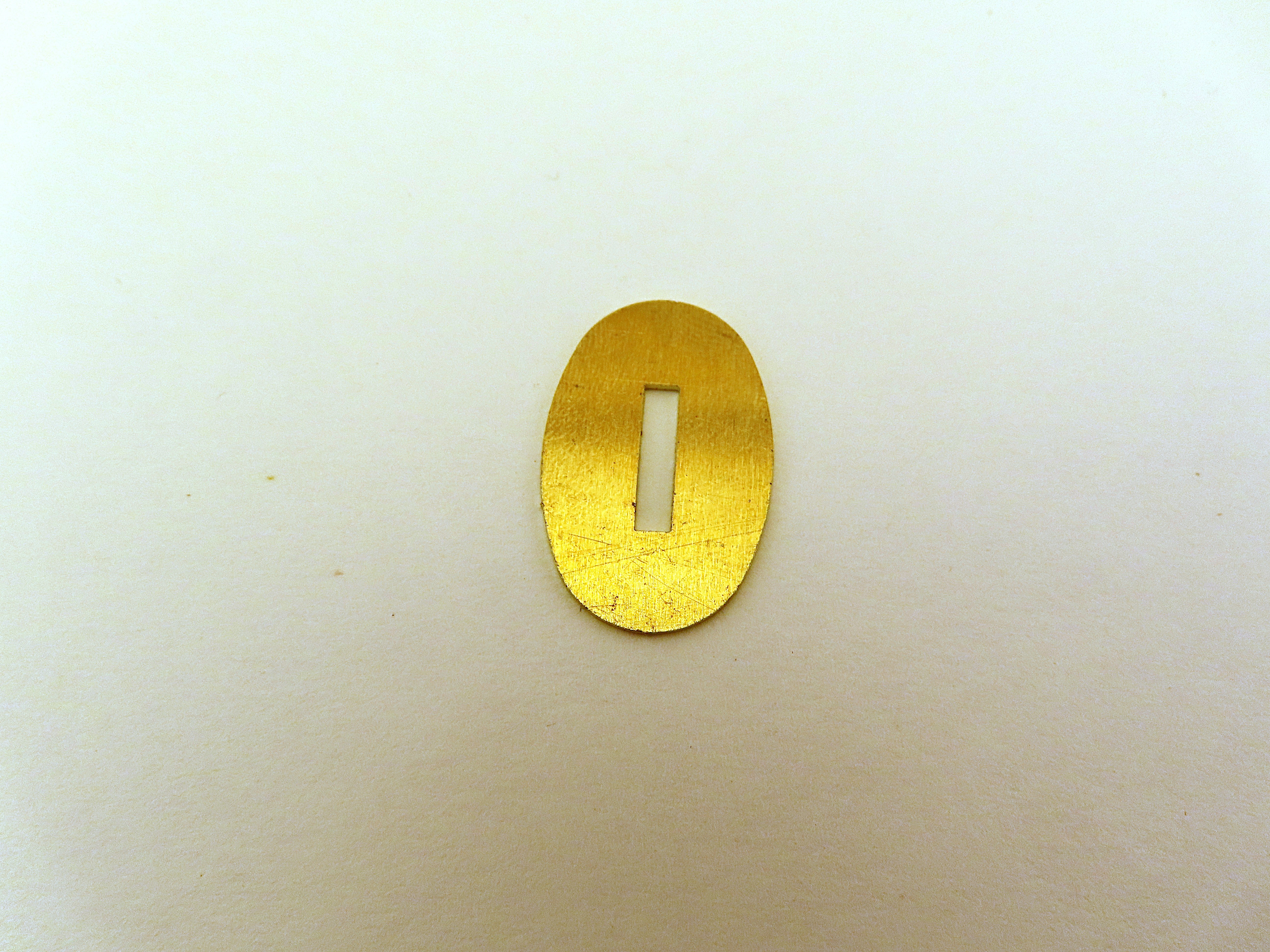 Lauri 21x32x1 Spacer Straight Cut to slide right onto standard 3.2mm tangs
