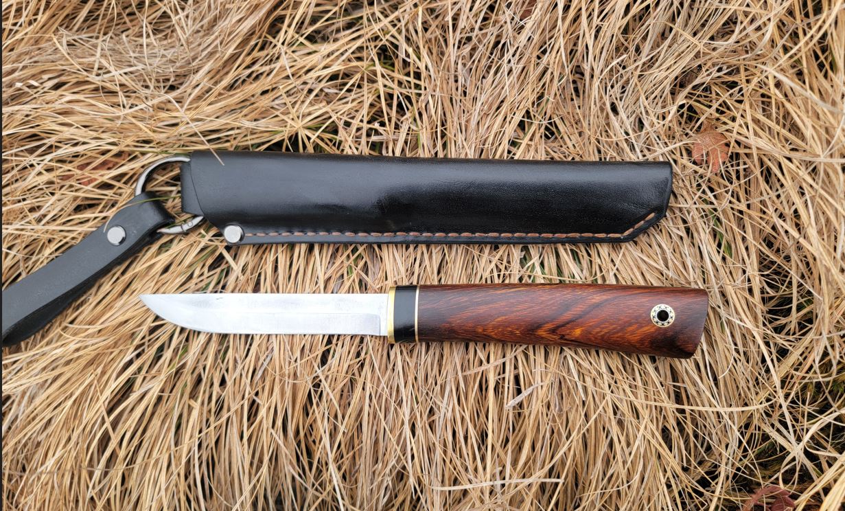 Pete's Custom Knives - 125mm Ironwood Puukko #10
