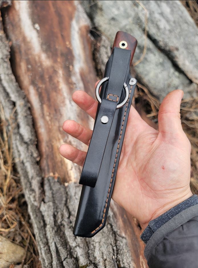 Pete's Custom Knives - 125mm Ironwood Puukko #10