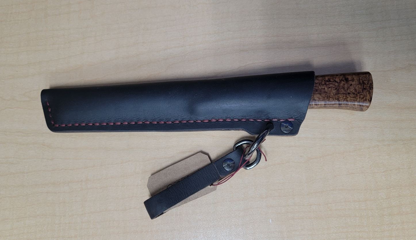 Pete's Custom Knives - 125mm Nordic Karelian Birch Puukko #11