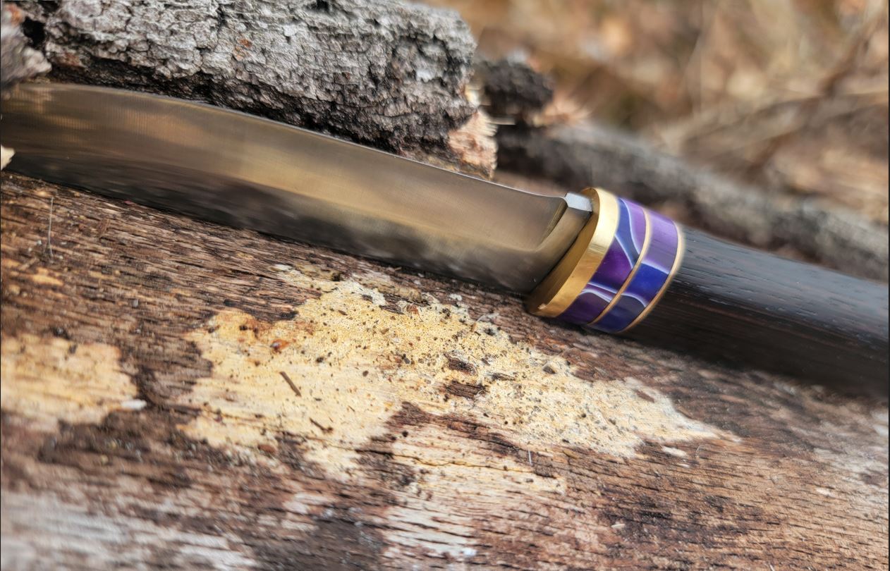 Pete's Custom Knives - Small EDC/Carving Wenge Puukko #9