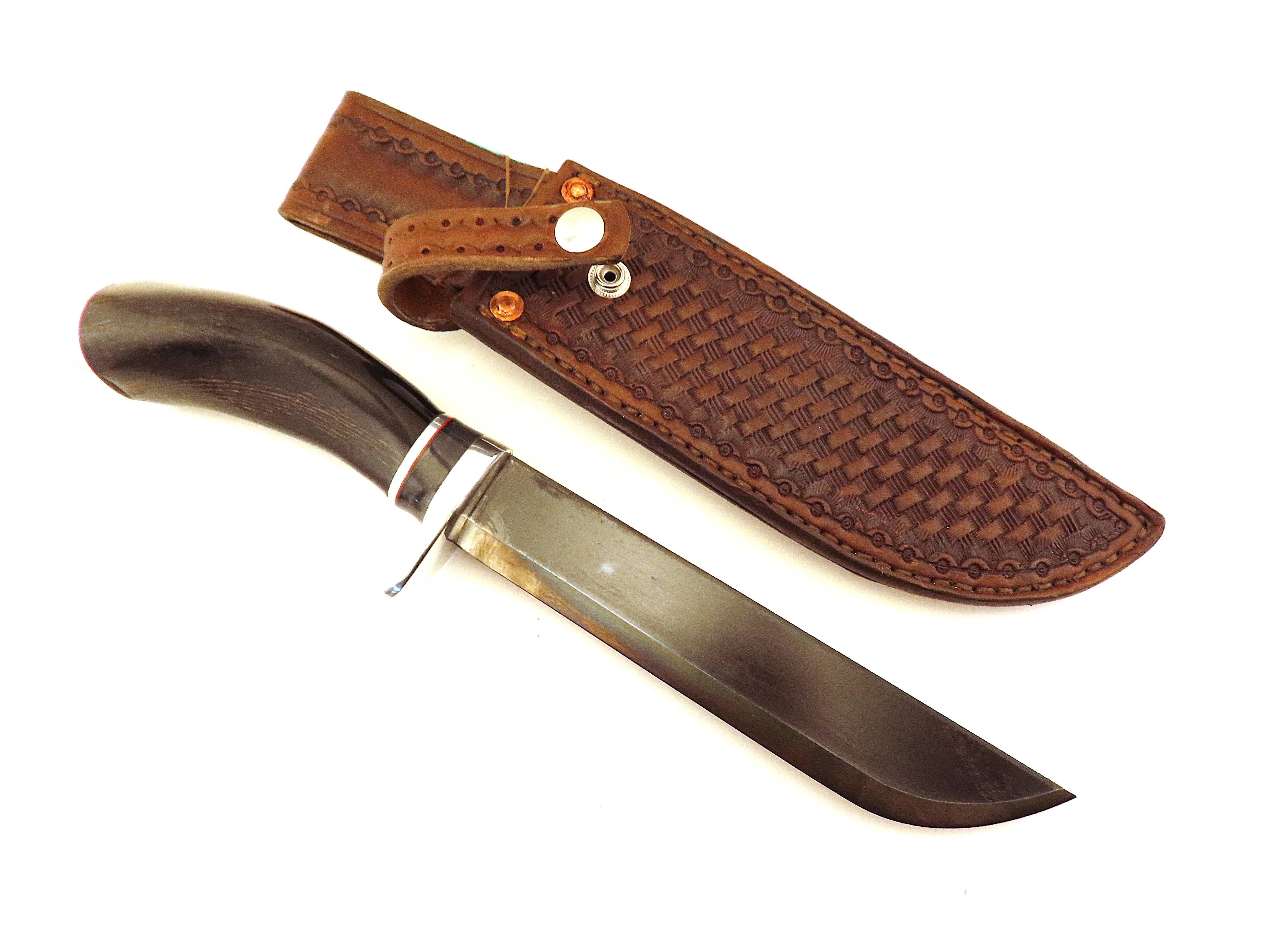 Skala Custom Knives - Lauri Leuku Carbon / Kudu Horn - #173