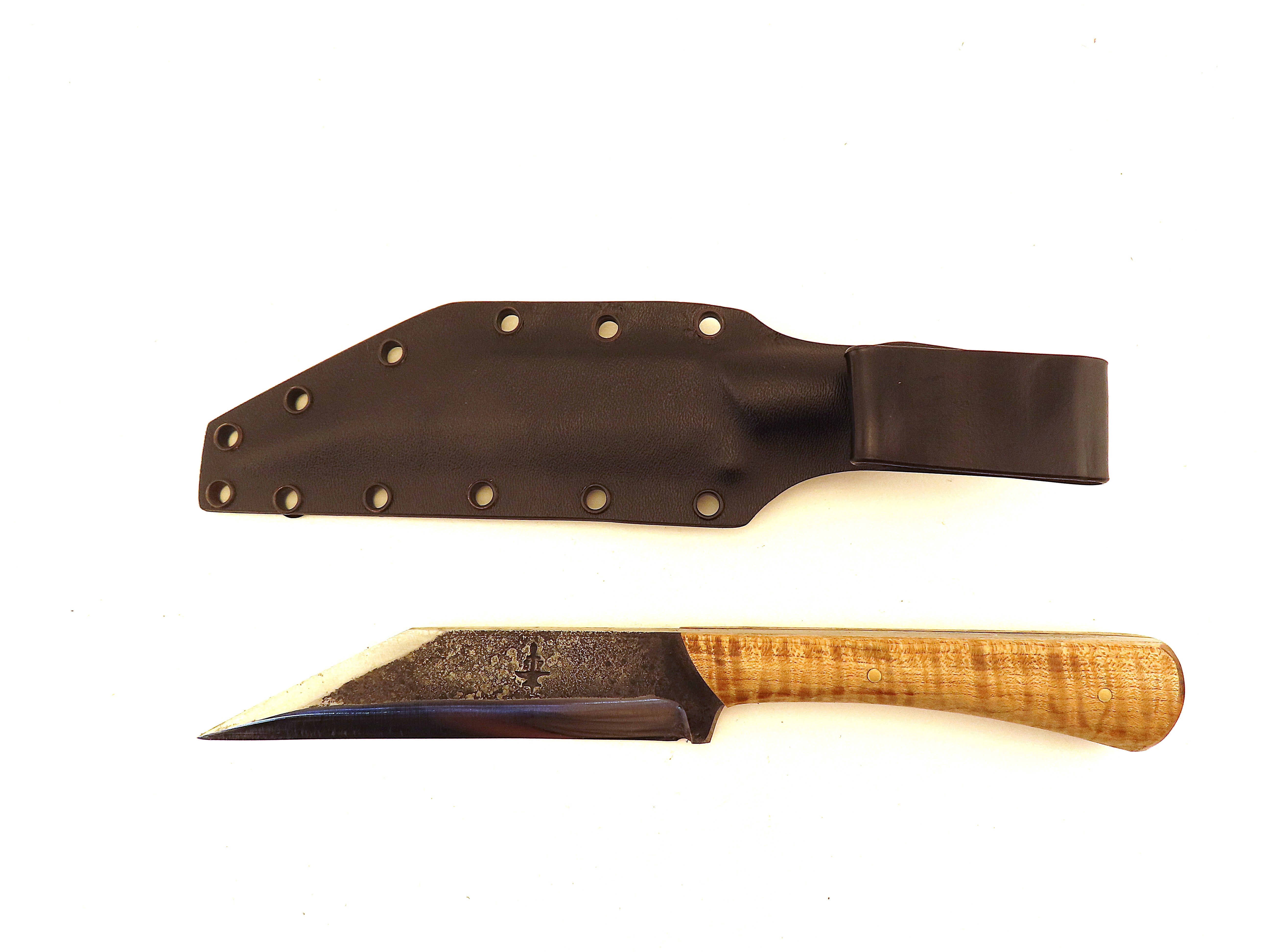 Spangler Forge Curly Maple Seax (Large) #41